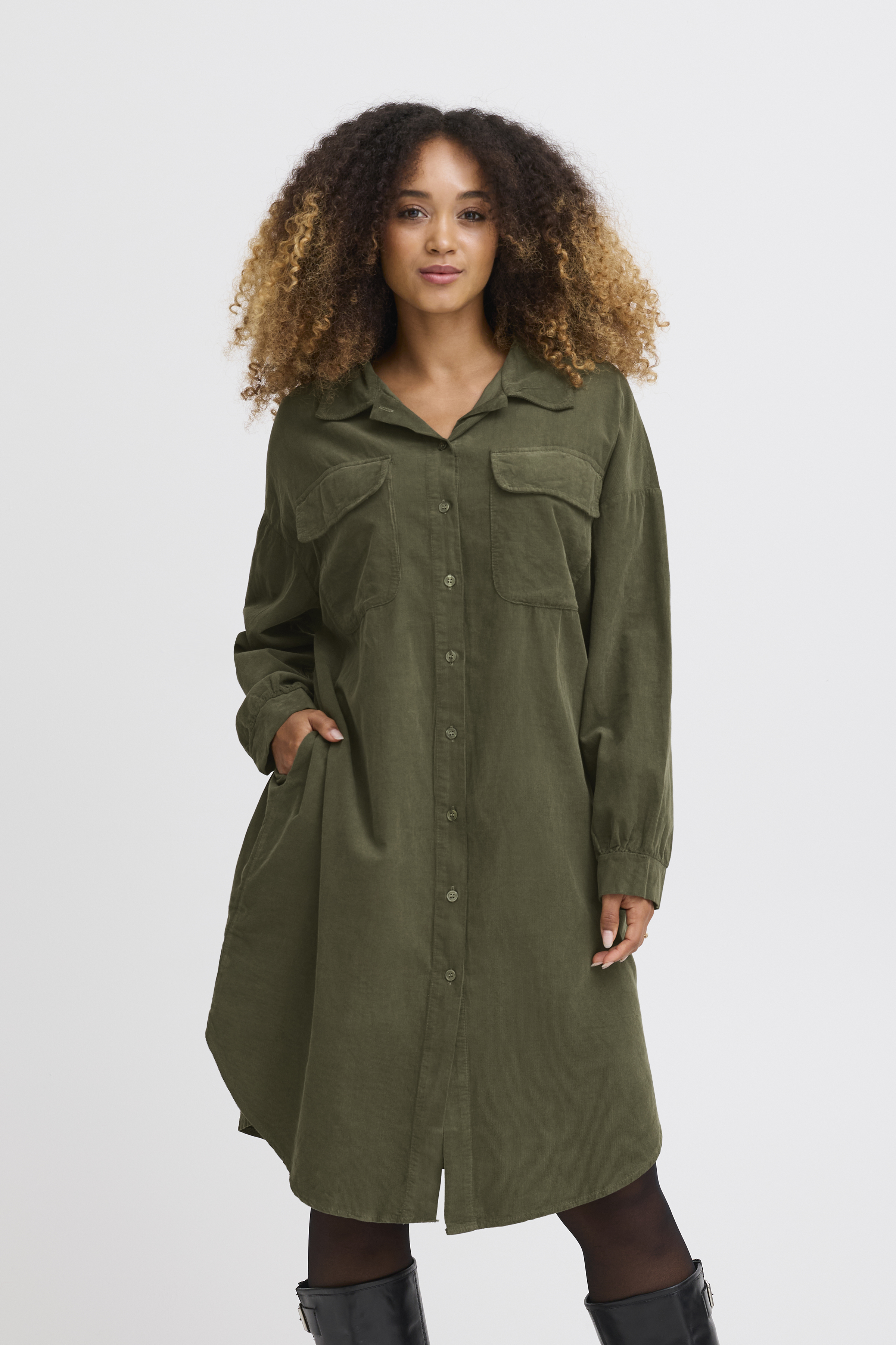 Sorbet SBTONYA Jurk - Groente - grootte L/XL vor Vrouwen