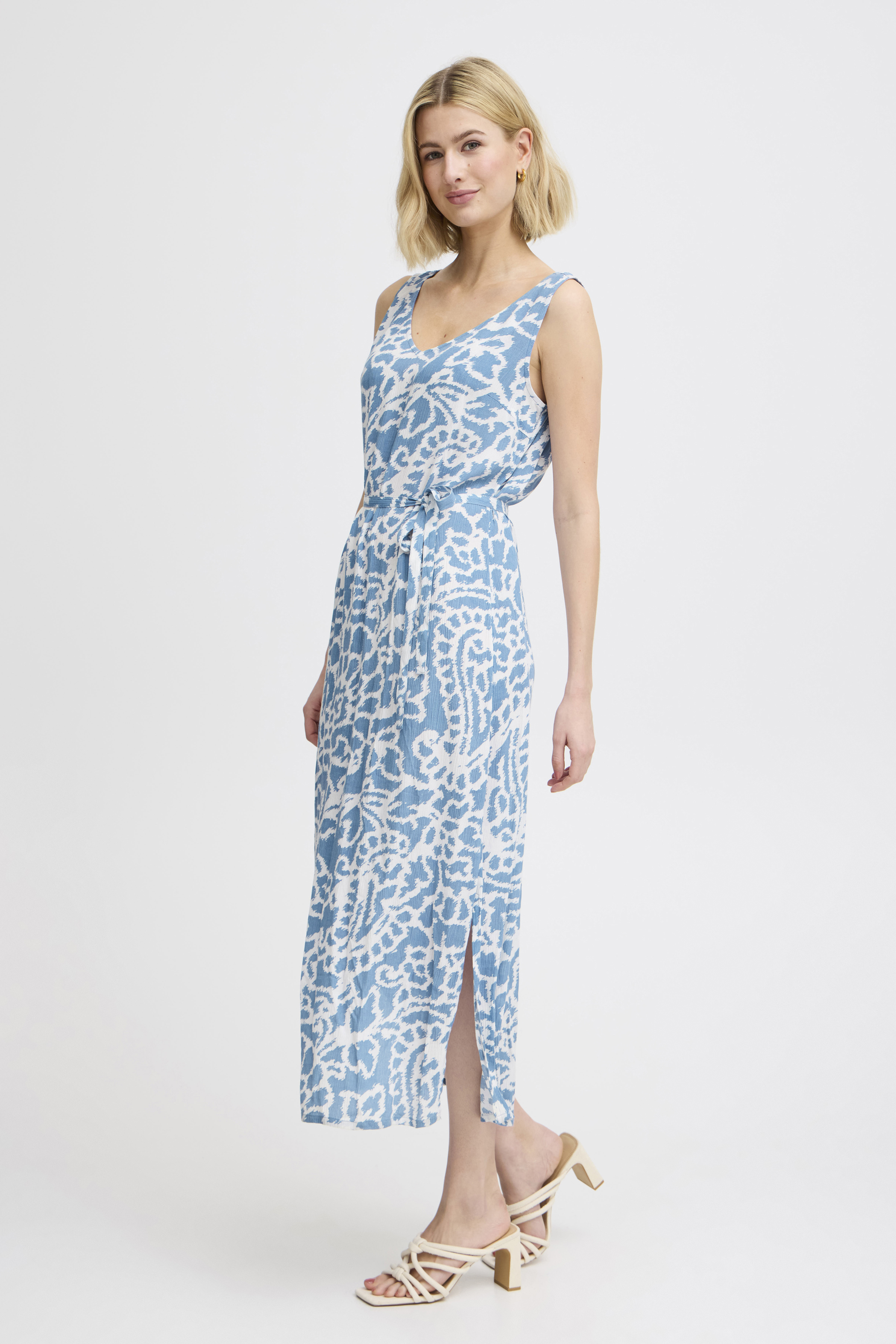 Fransa FRMIRIA Jurk - Blauw - grootte XS vor Vrouwen