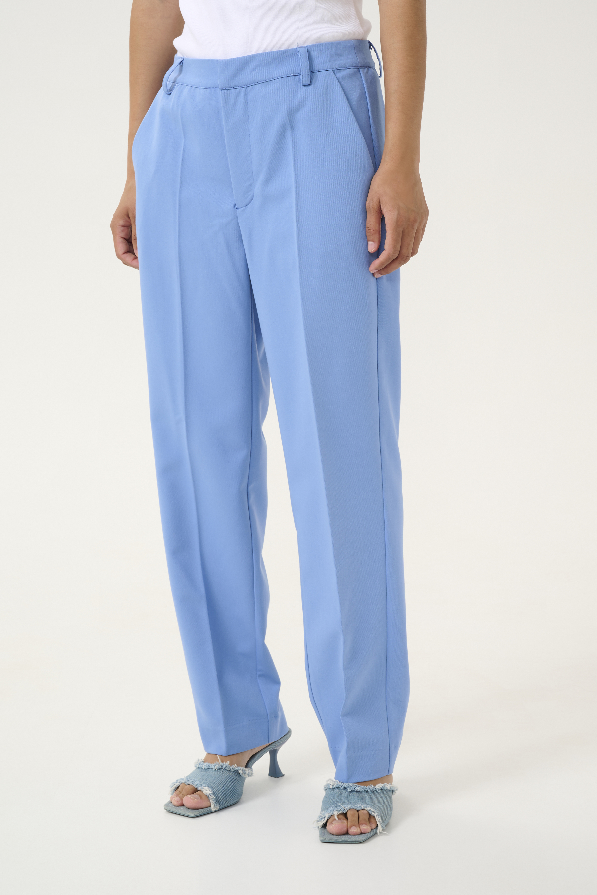 Kaffe KAsakura Broek - Blauw - grootte 42 vor Vrouwen