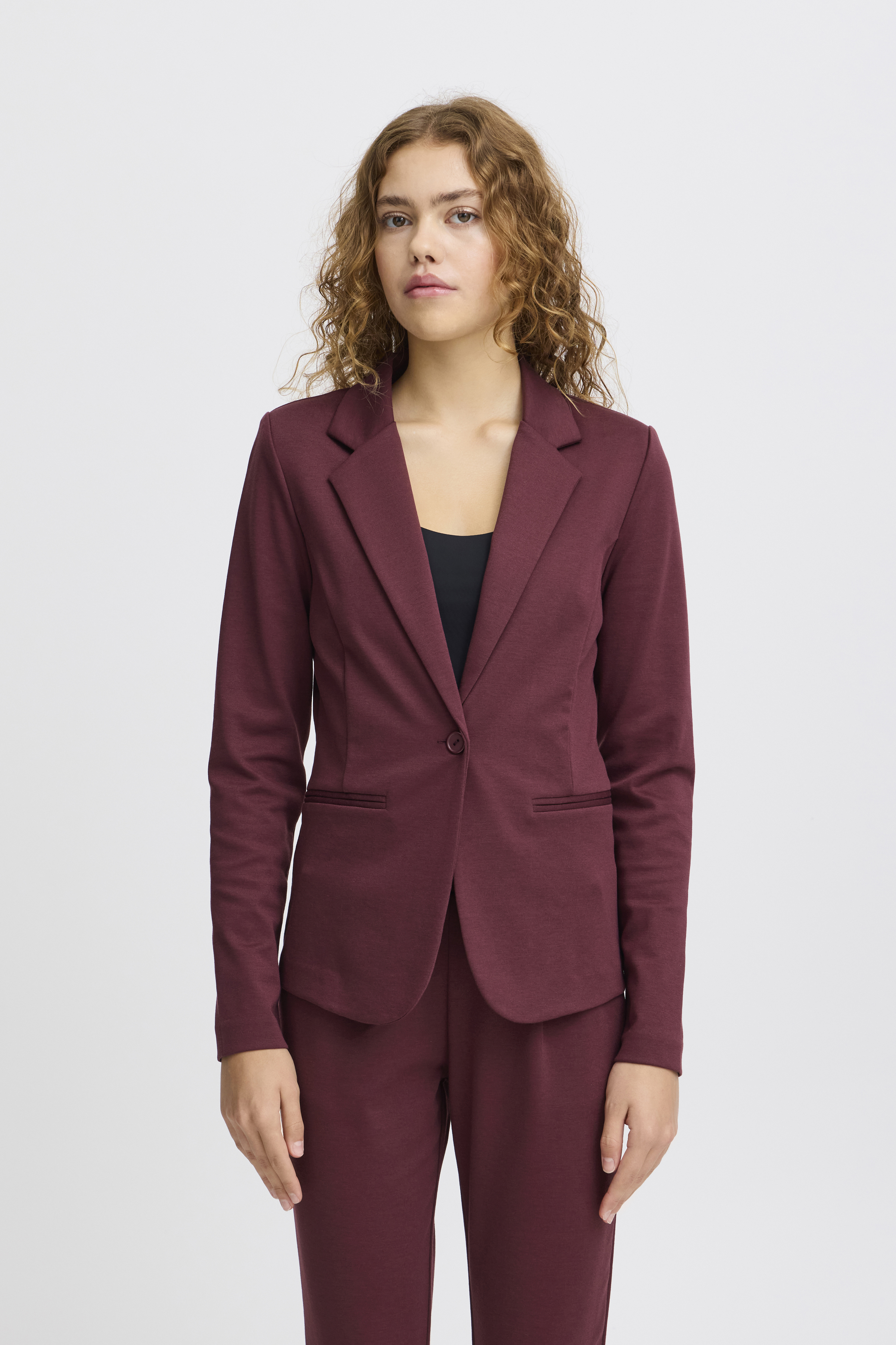Ichi IHKATE Blazer - Brown - str S för Dam