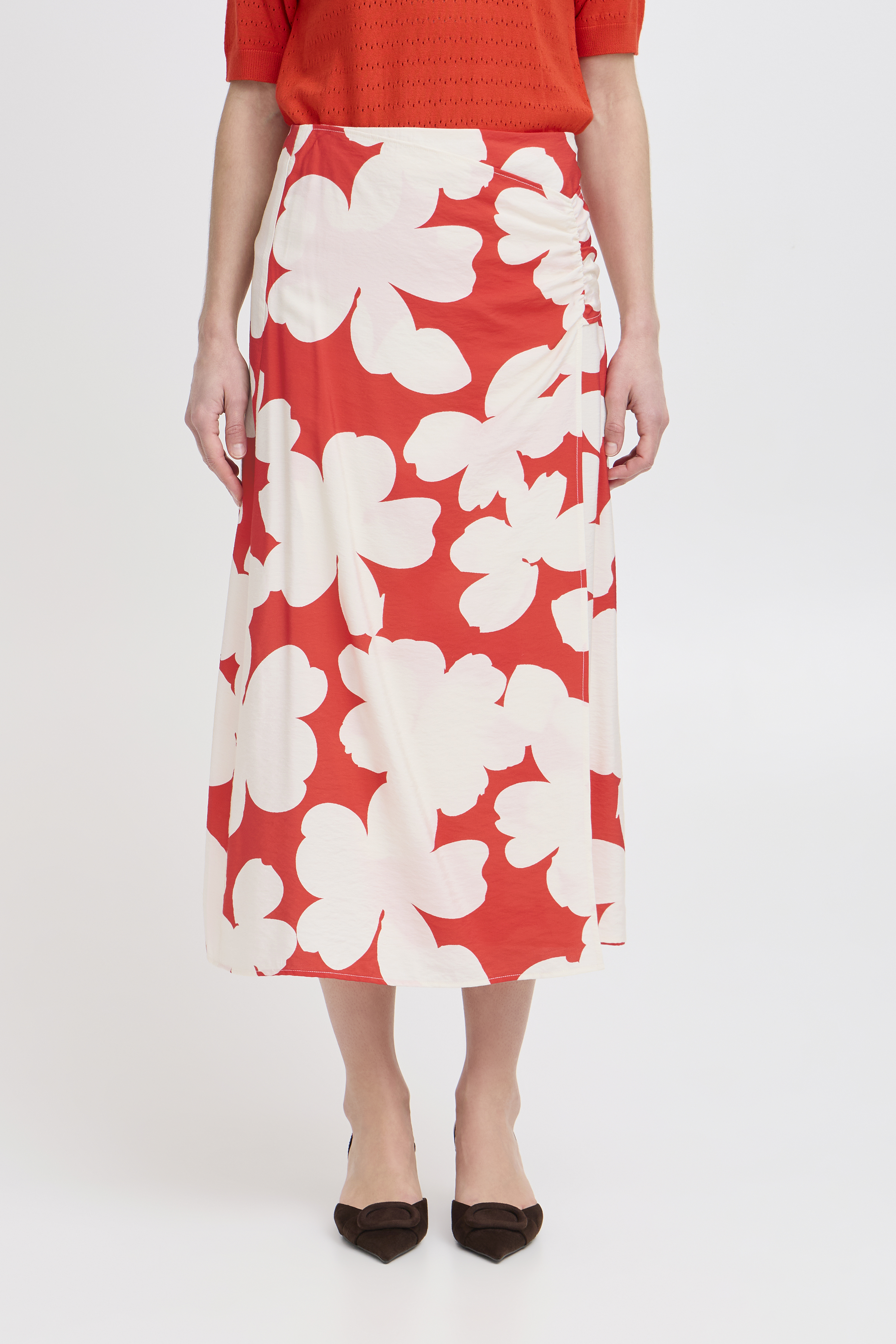 b.young BYIBINE Rok in grootte 42 in Multi color - door 88% Viscose (LENZINGT ECOVEROT), 12% Polyamide voor Vrouwen
