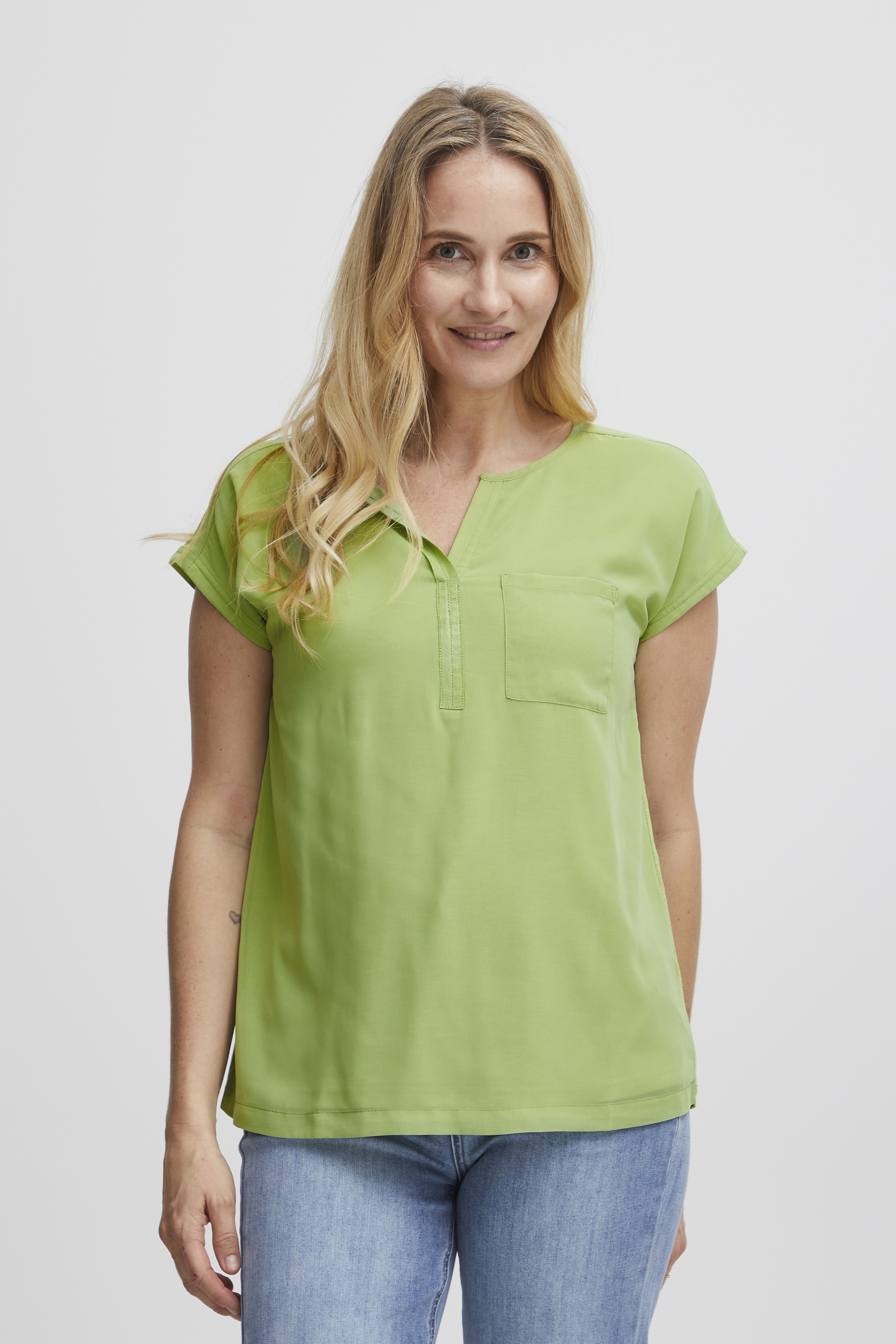 Fransa FRZawov Blouse - Groente - grootte XXL vor Vrouwen