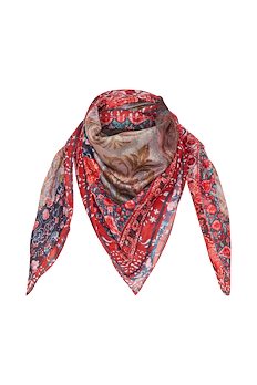 Gebranntes rot/blau