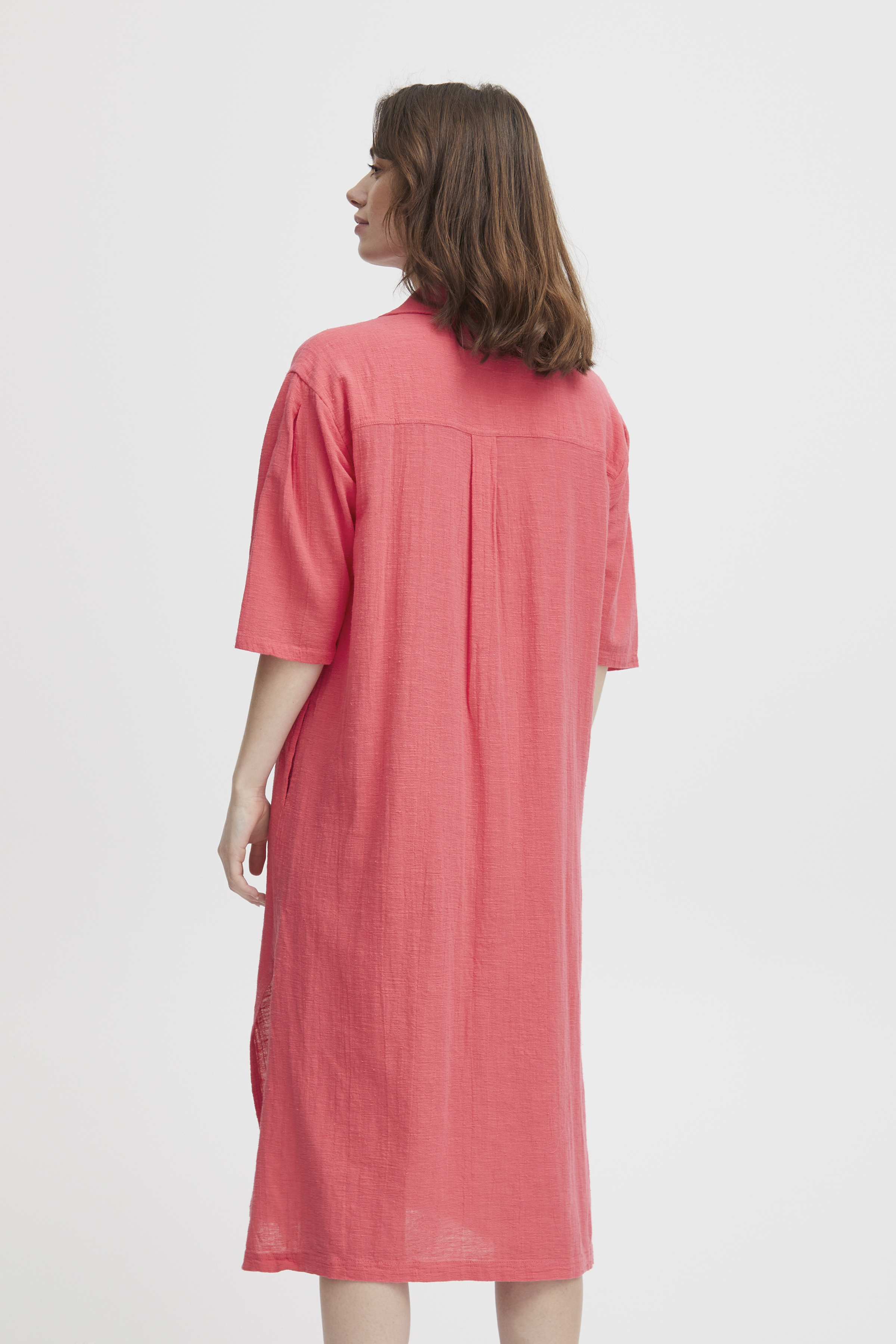Fransa FRBOBBI Klänning - Pink - str L för Dam