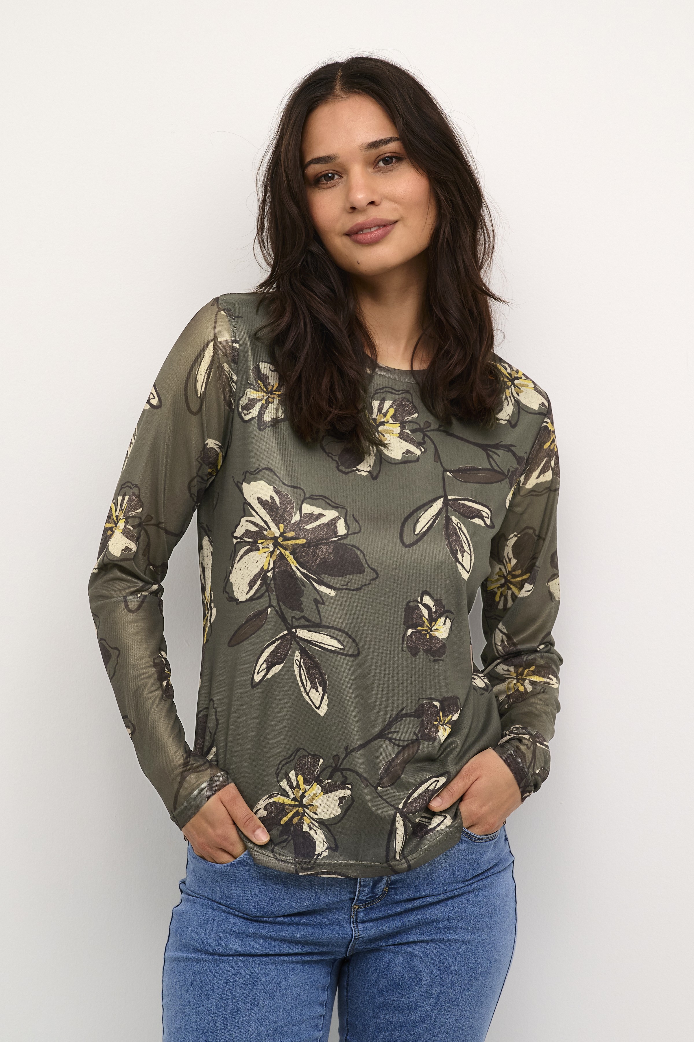 Bon'A Parte BPjuliane Blouse - Groente - grootte XXXL vor Vrouwen