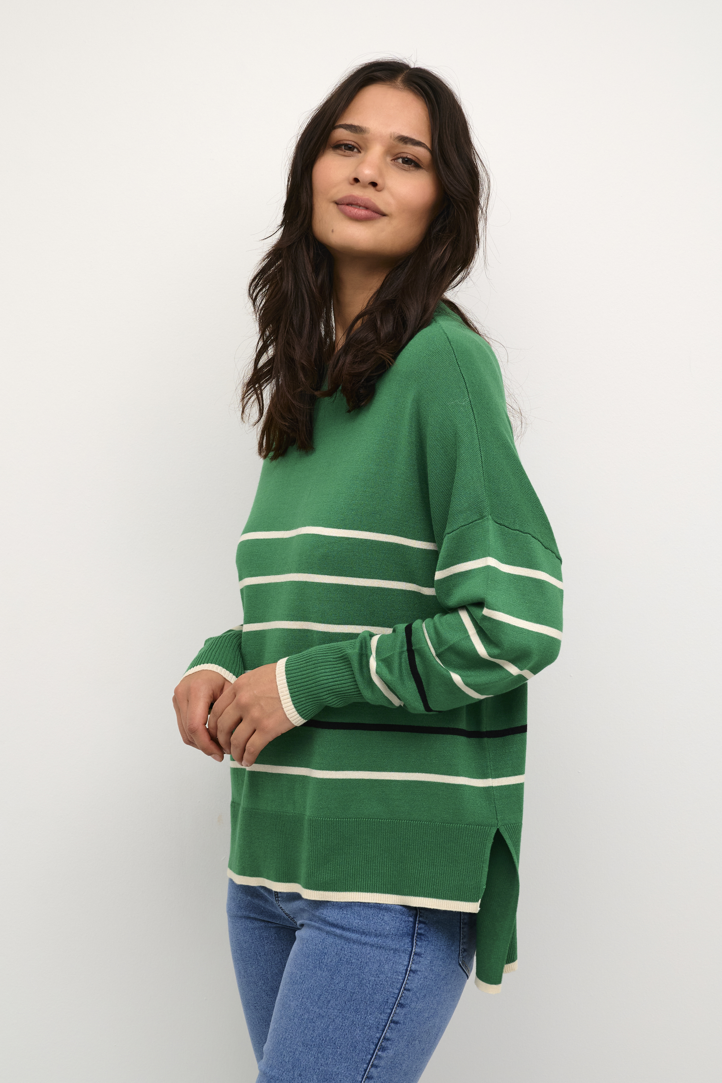 Bon'A Parte BPalona Pullover - Groente - grootte L vor Vrouwen