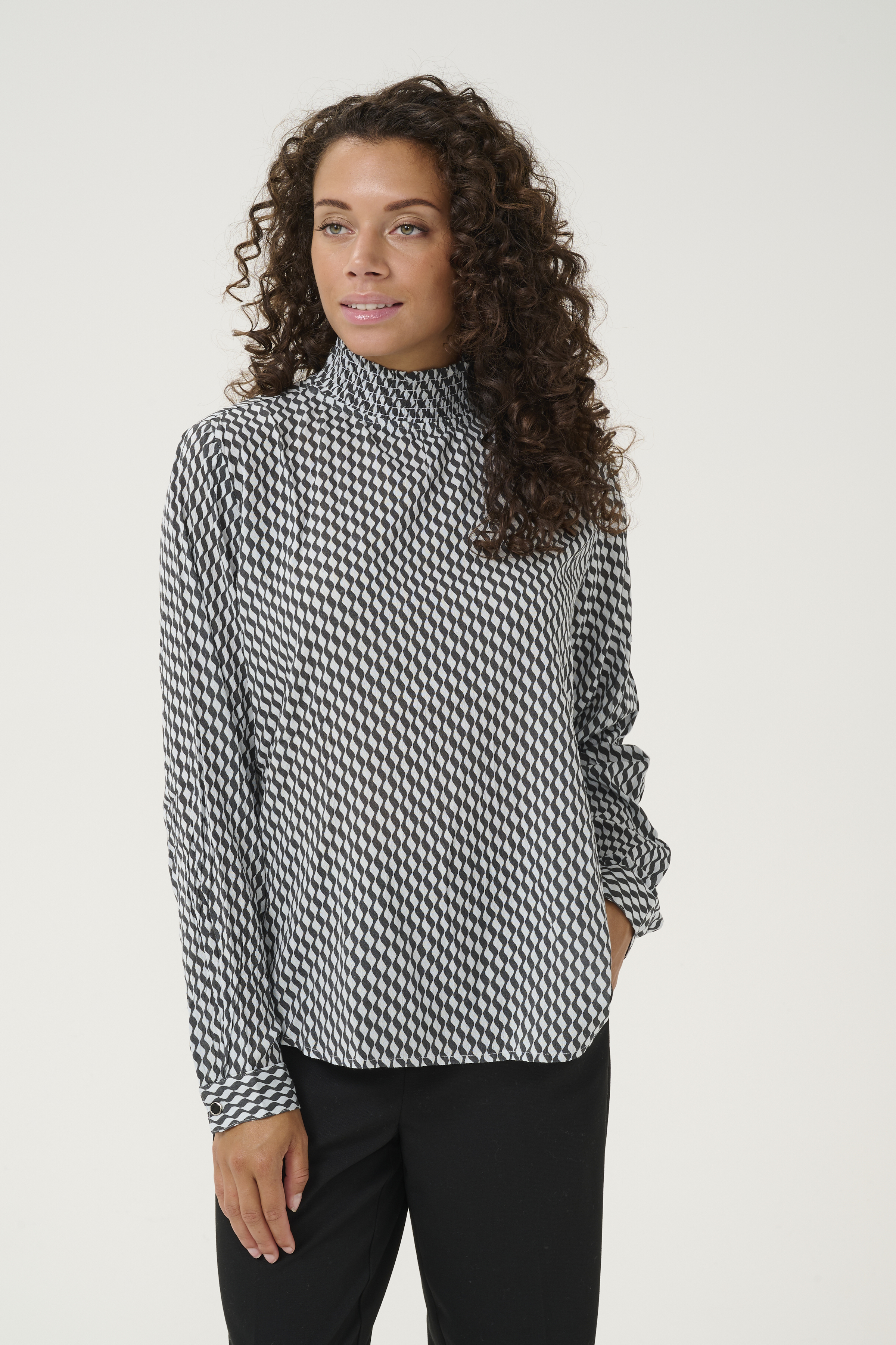 Kaffe KAamber Blouse - Blauw - grootte 46 vor Vrouwen