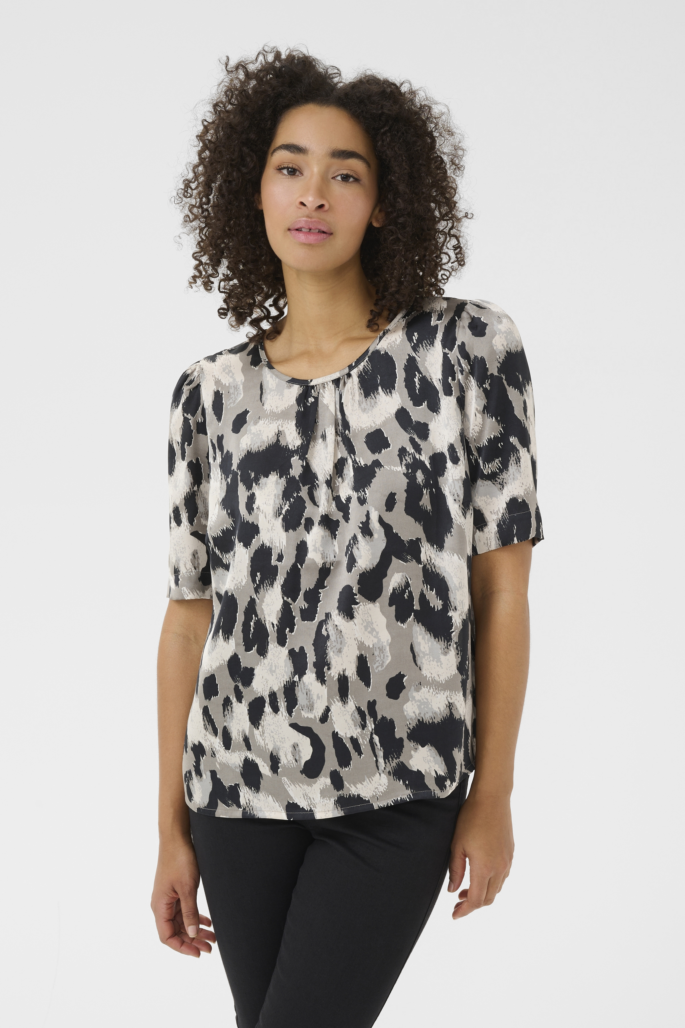 Bon'A Parte BPaddison Blouse - Grijs - grootte S vor Vrouwen