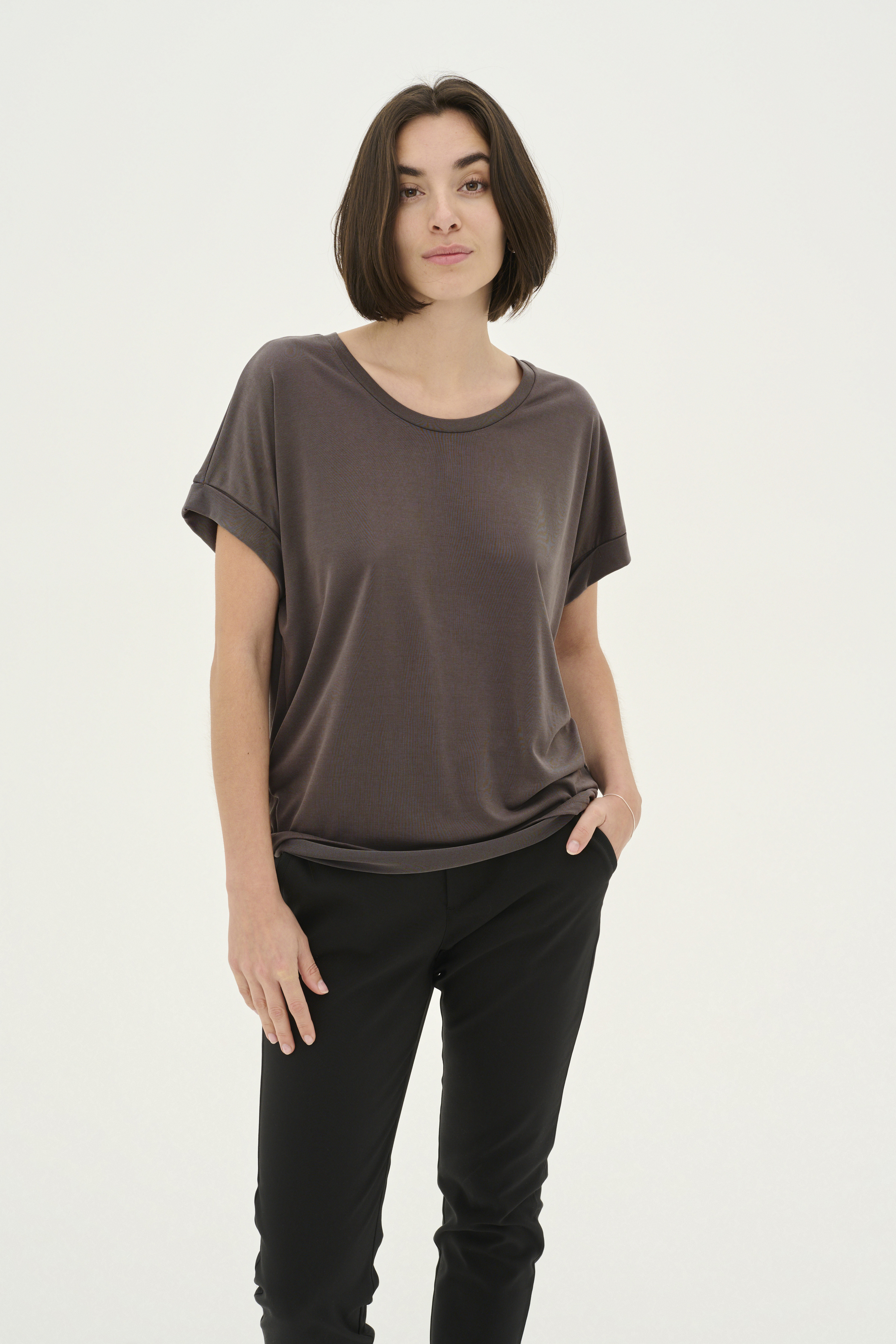 Culture T-shirt korte mouw - Zwart - grootte XS vor Vrouwen