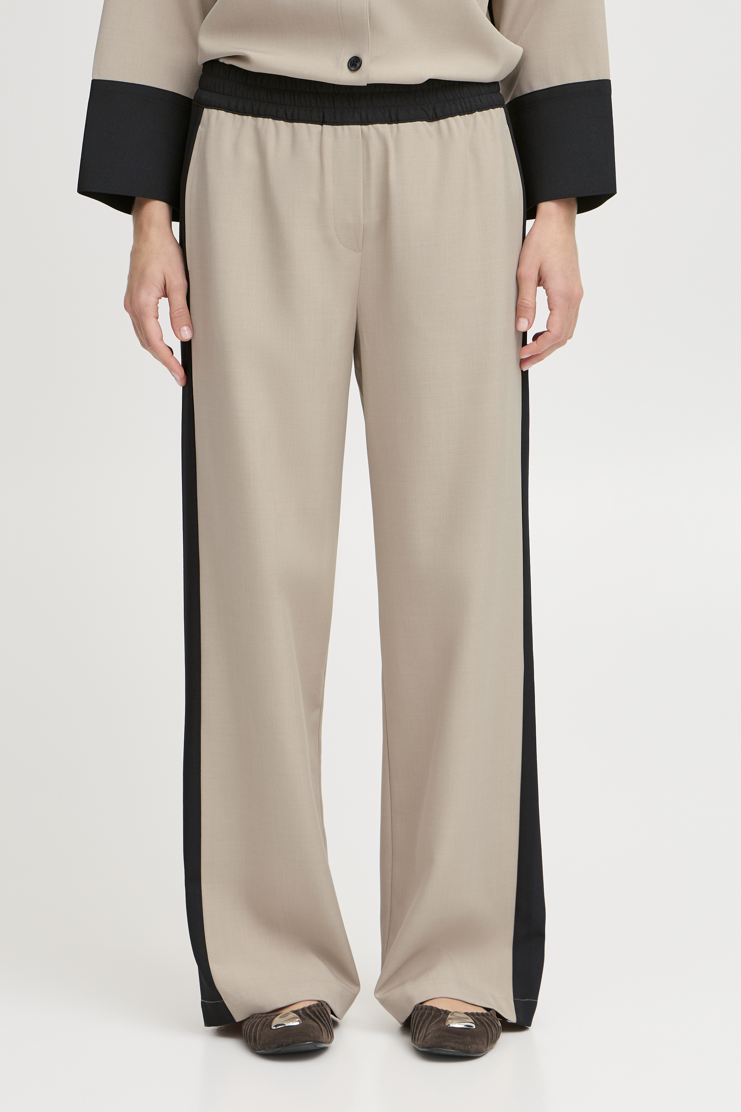 b.young BYIDDE Broek - Nature - grootte 38 vor Vrouwen