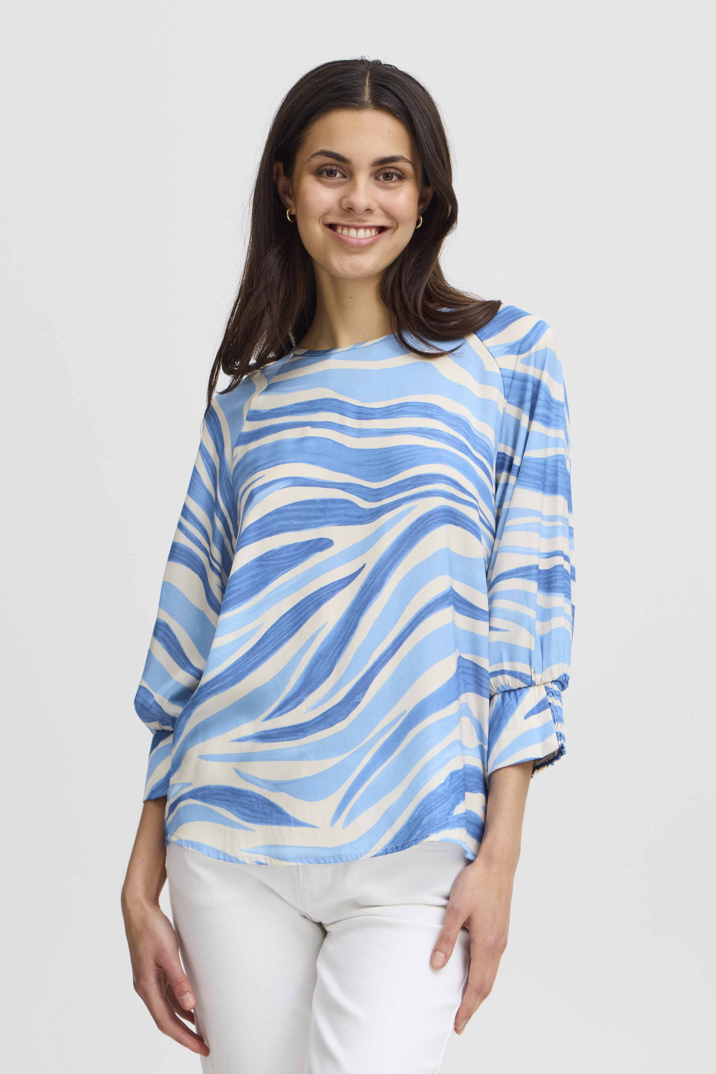 Fransa FRZENA Blouse - Blauw - grootte XS vor Vrouwen