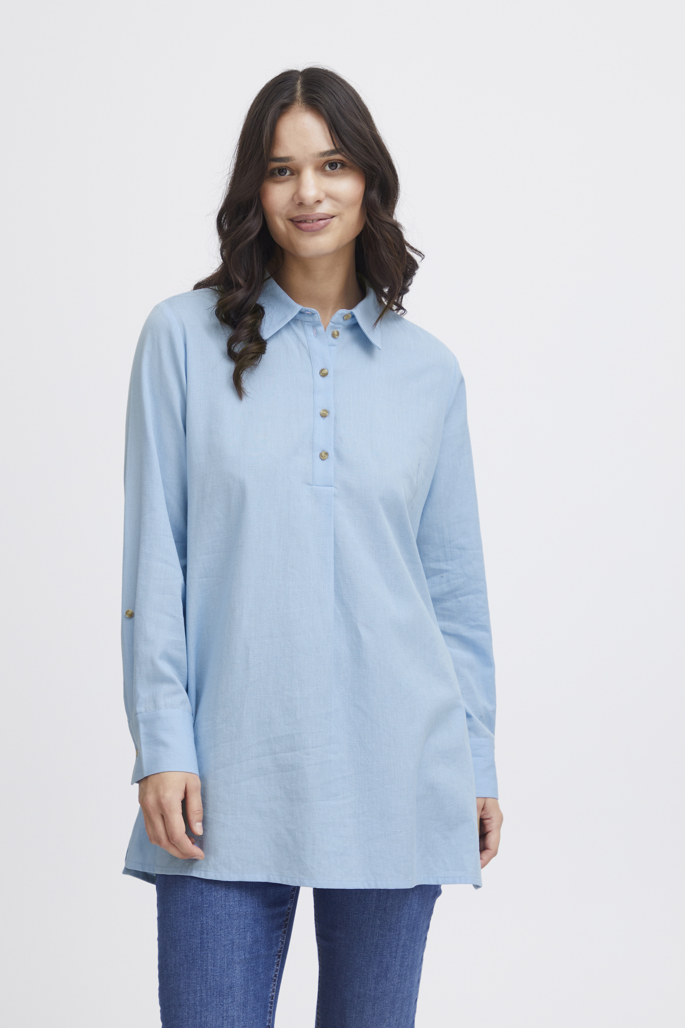 Fransa FRMADDIE Tuniek - Blauw - grootte XS vor Vrouwen
