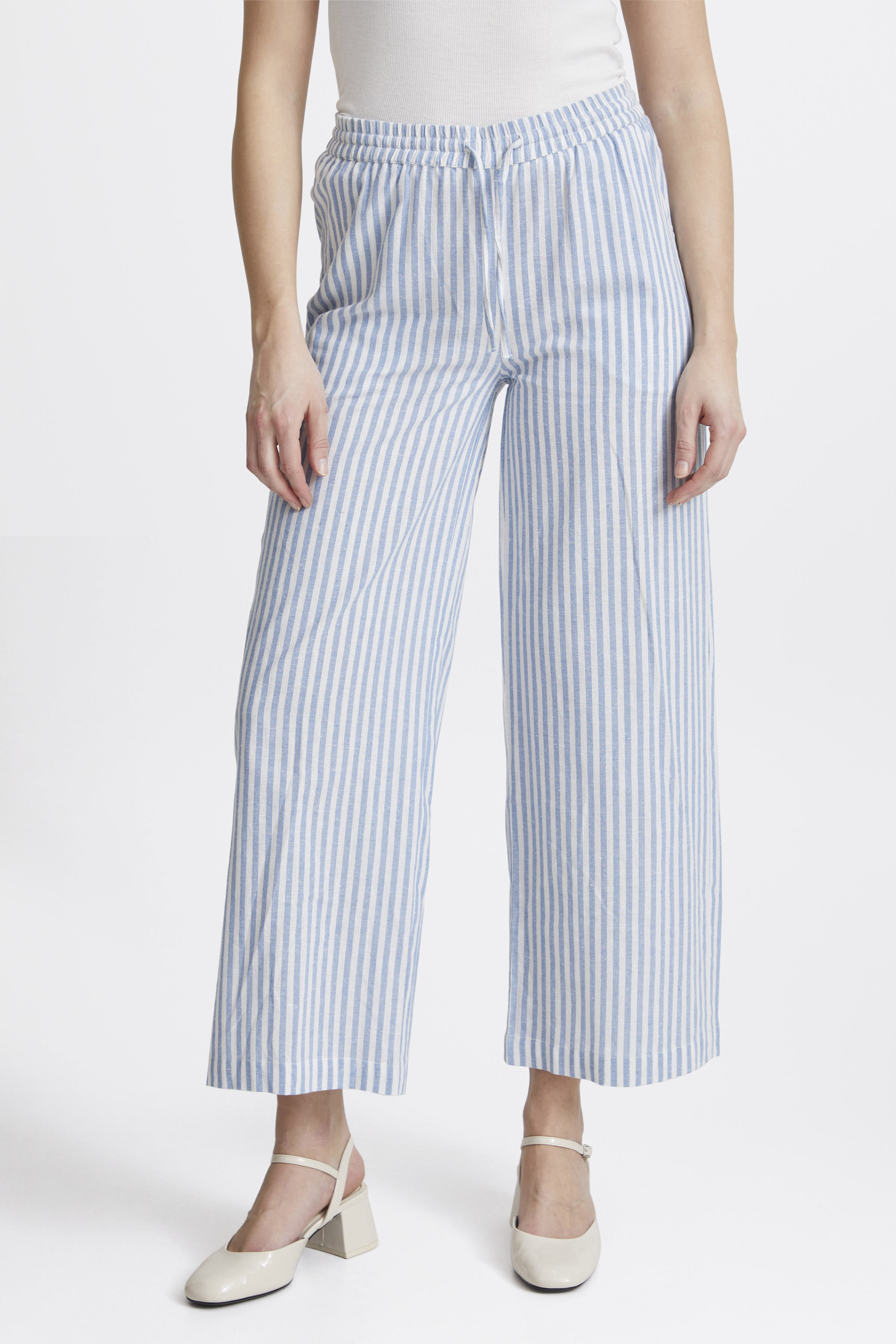 Fransa FXBONNIE Broek - Blauw - grootte XL vor Vrouwen