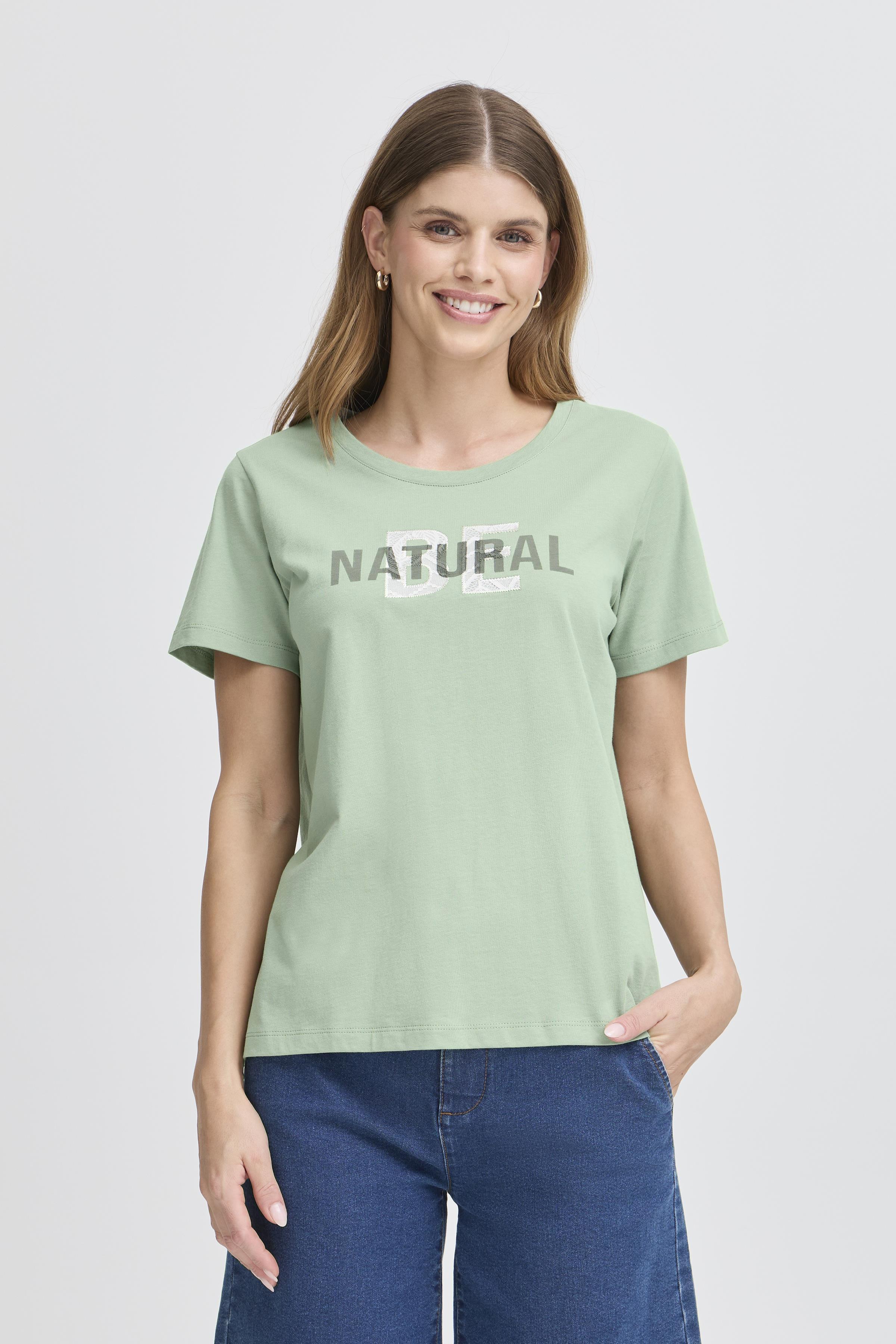 Fransa FRVIAS T-shirt - Groente - grootte L vor Vrouwen