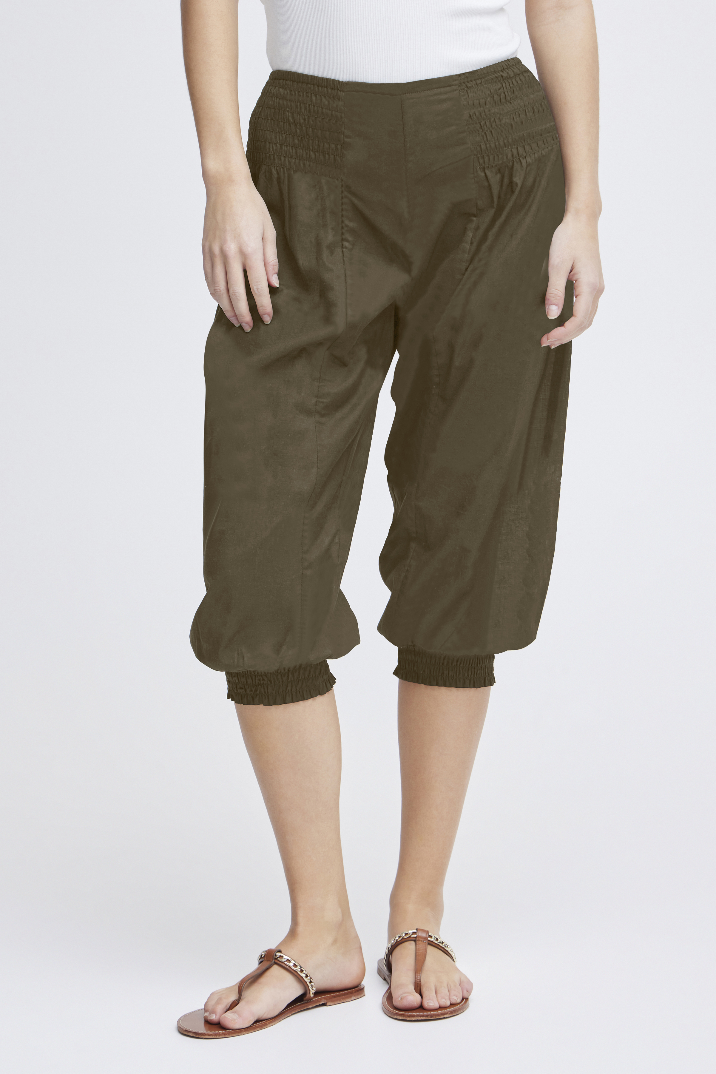 Pulz Jeans PZJILL Byxor - Grön - str L för Dam