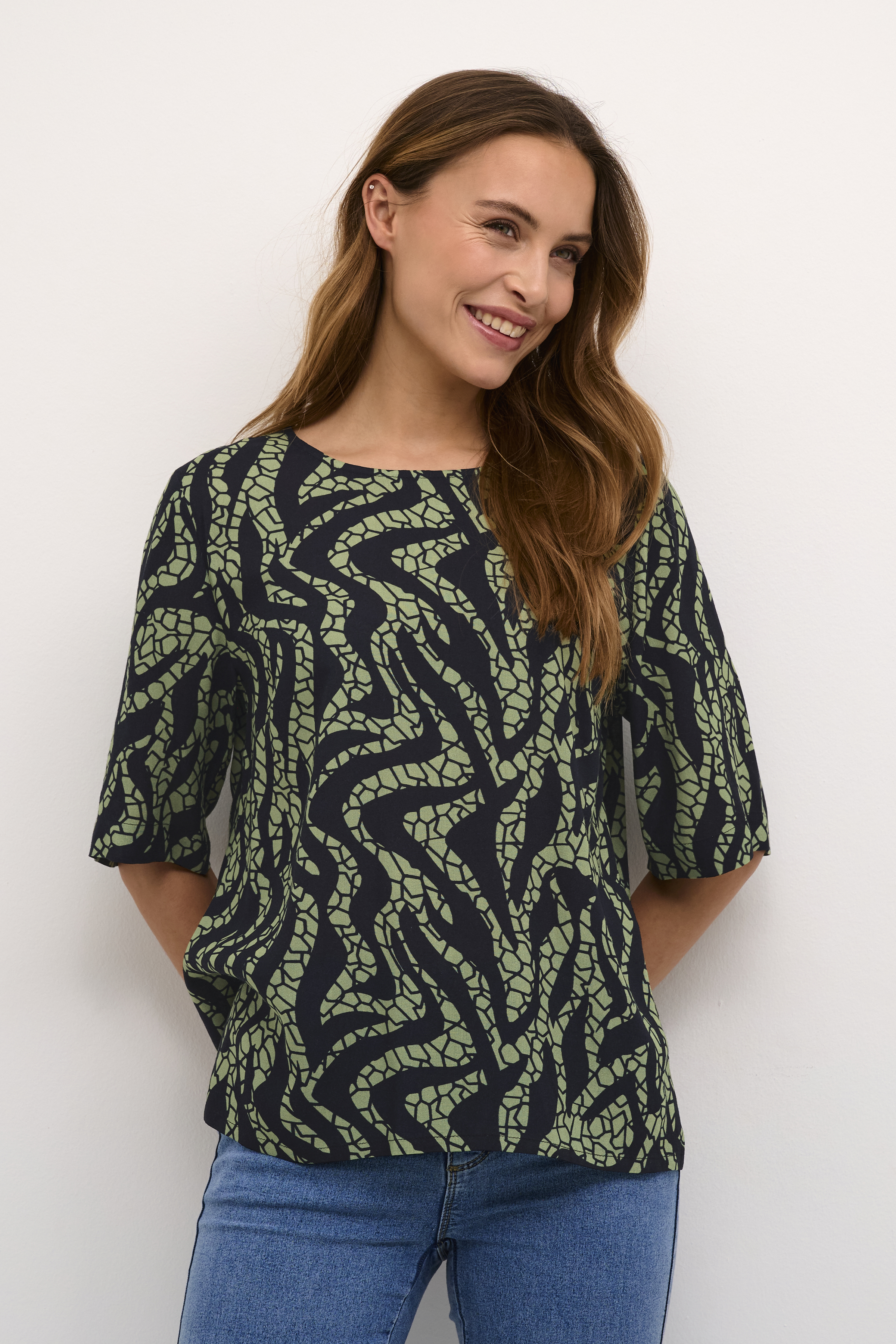 Bon'A Parte BPzelina Blouse - Groente - grootte XL vor Vrouwen