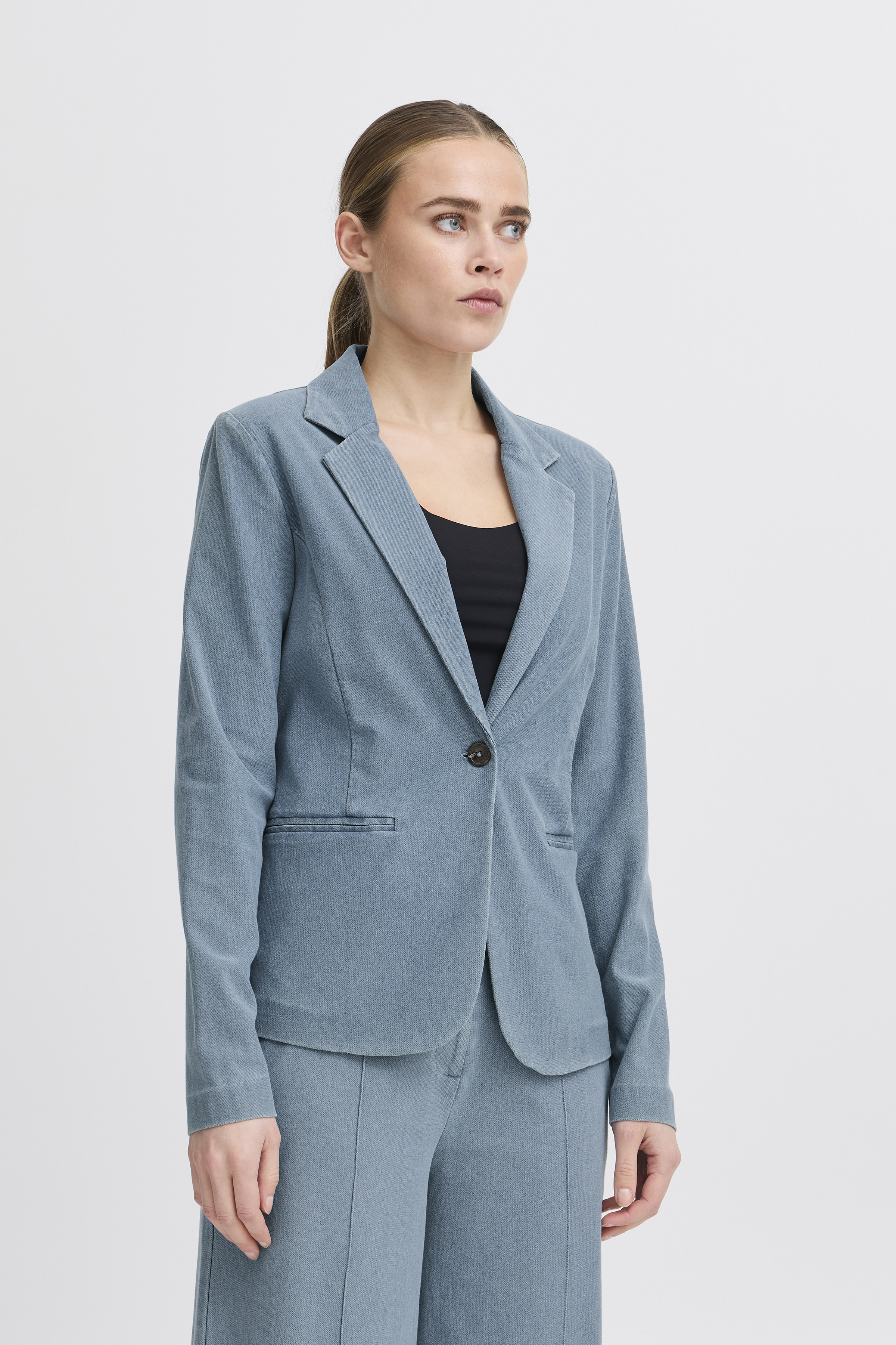 Ichi IHKATE Blazer i størrelse S i Blå til Damer