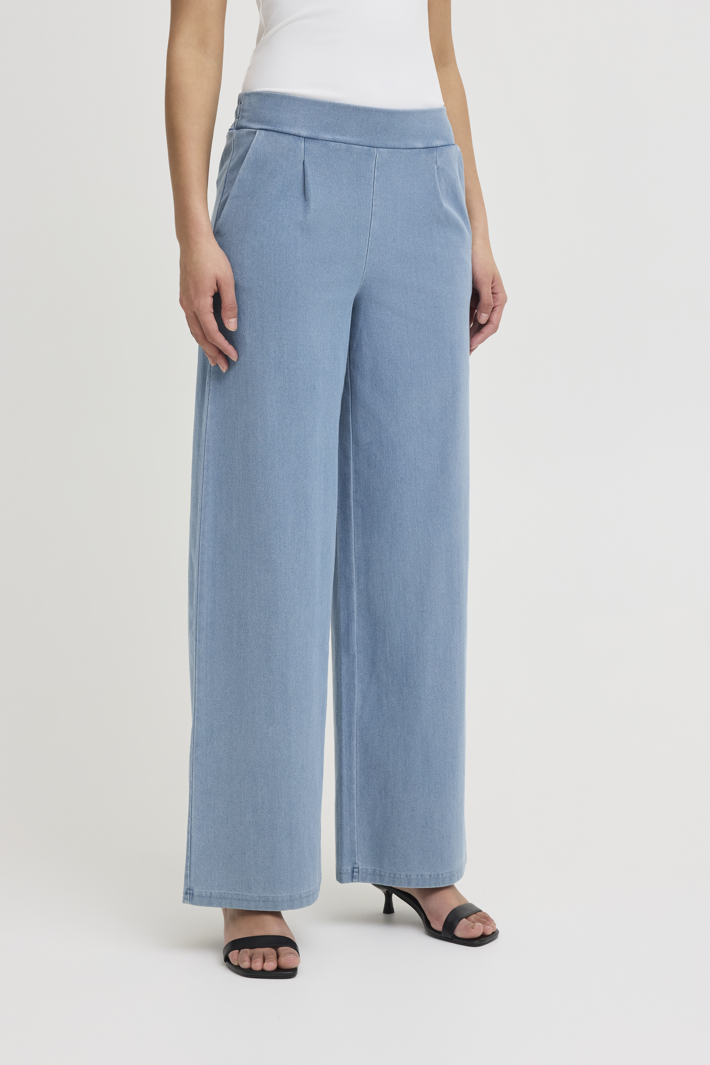 Ichi IHKATE Broek - Blauw - grootte XXL vor Vrouwen