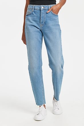 Licht denimblauw
