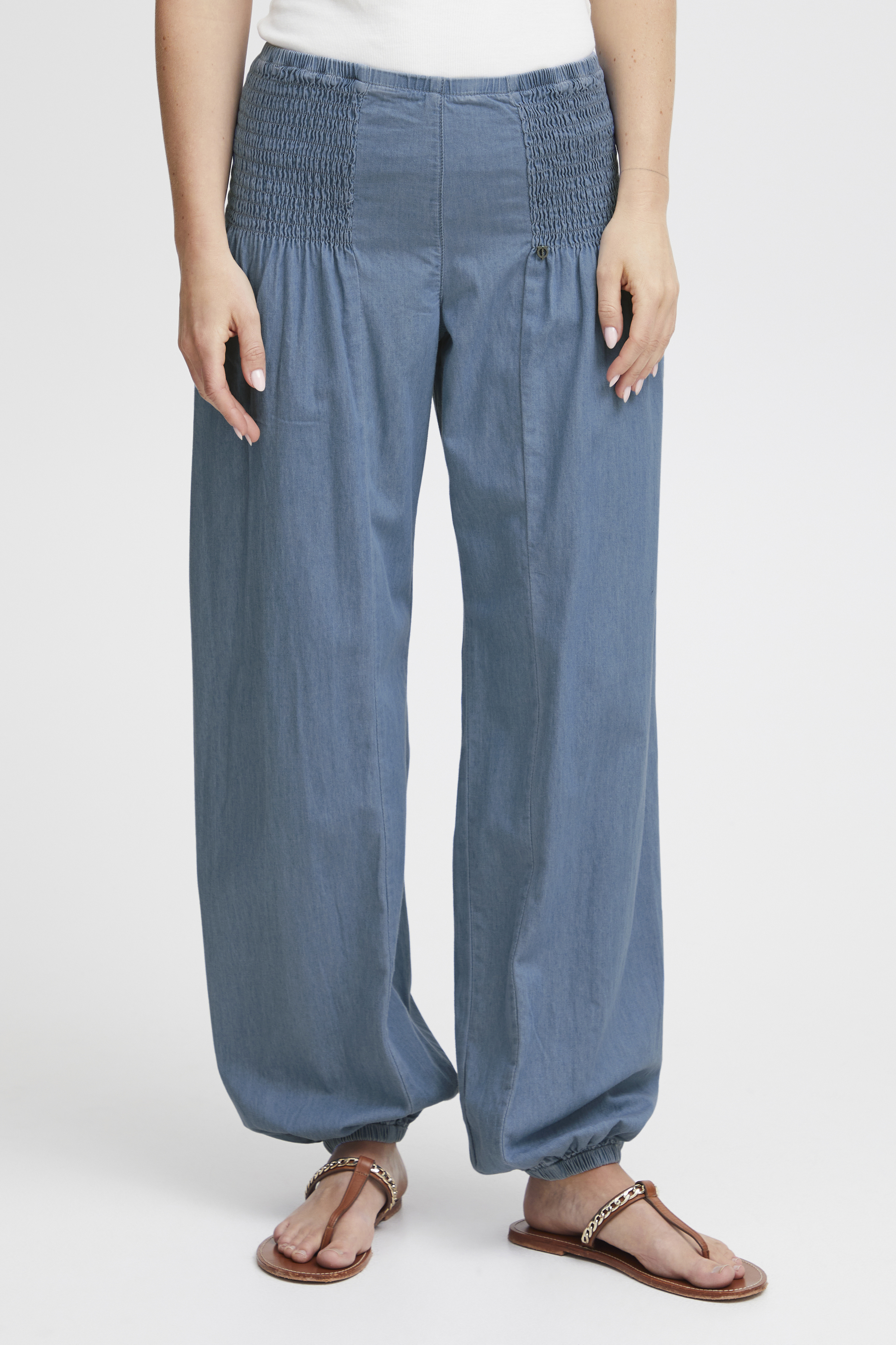 Pulz Jeans PZJILL Byxor - Blå - str S för Dam