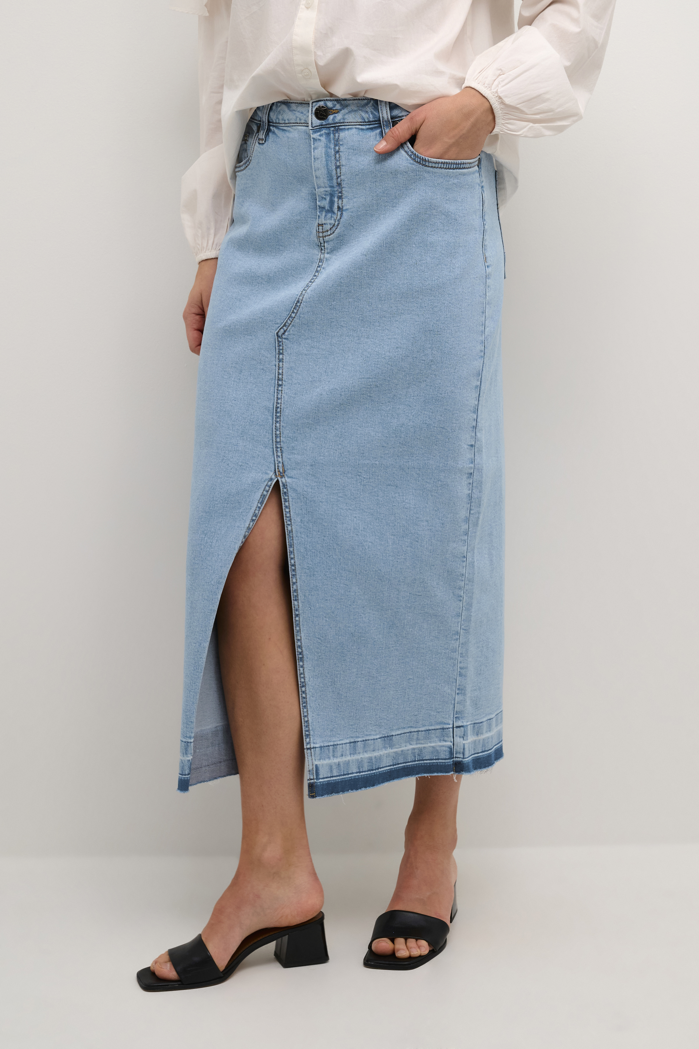 Culture CUami Rok - Blauw - grootte 34 vor Vrouwen