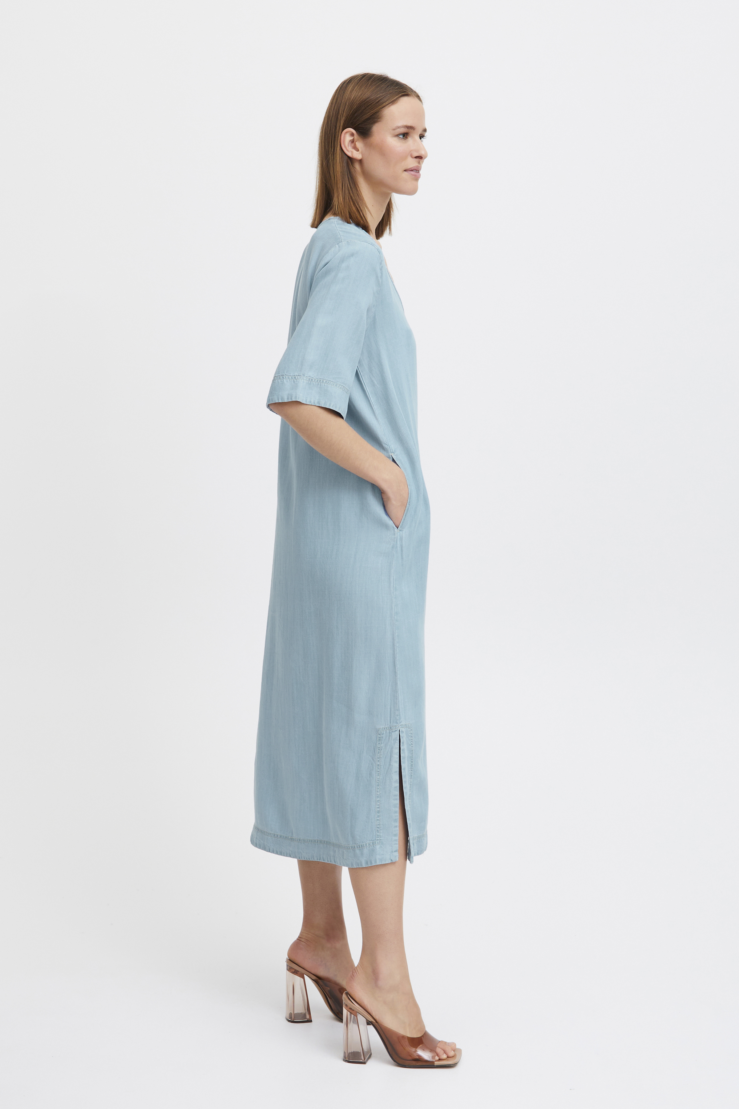 b.young BYLANA Jurk - Blauw - grootte 34 vor Vrouwen