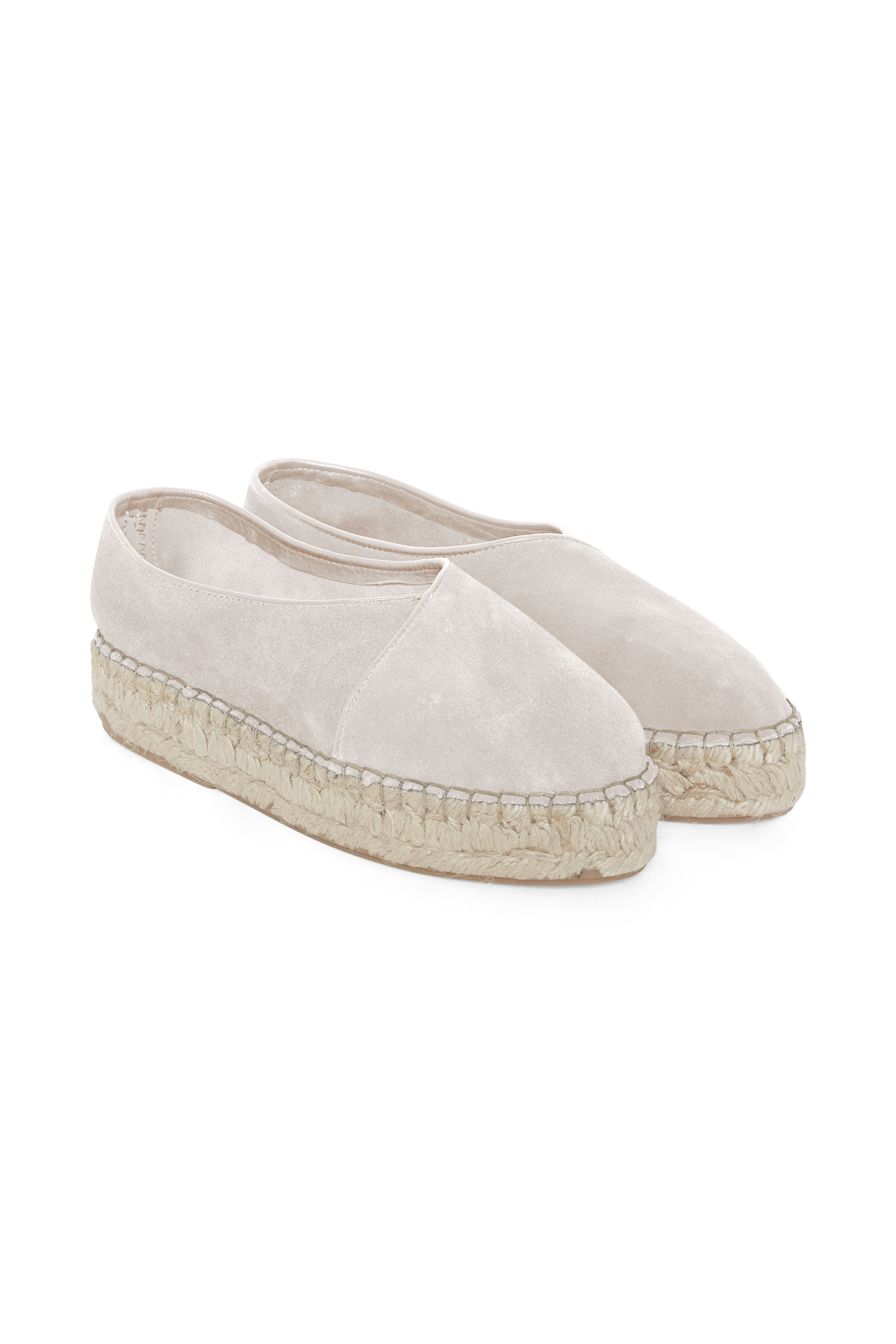 Ichi - accessories Dame Espadrillos - Lysegrå Billede af Ichi - accessories Dame Espadrillos - Lysegrå