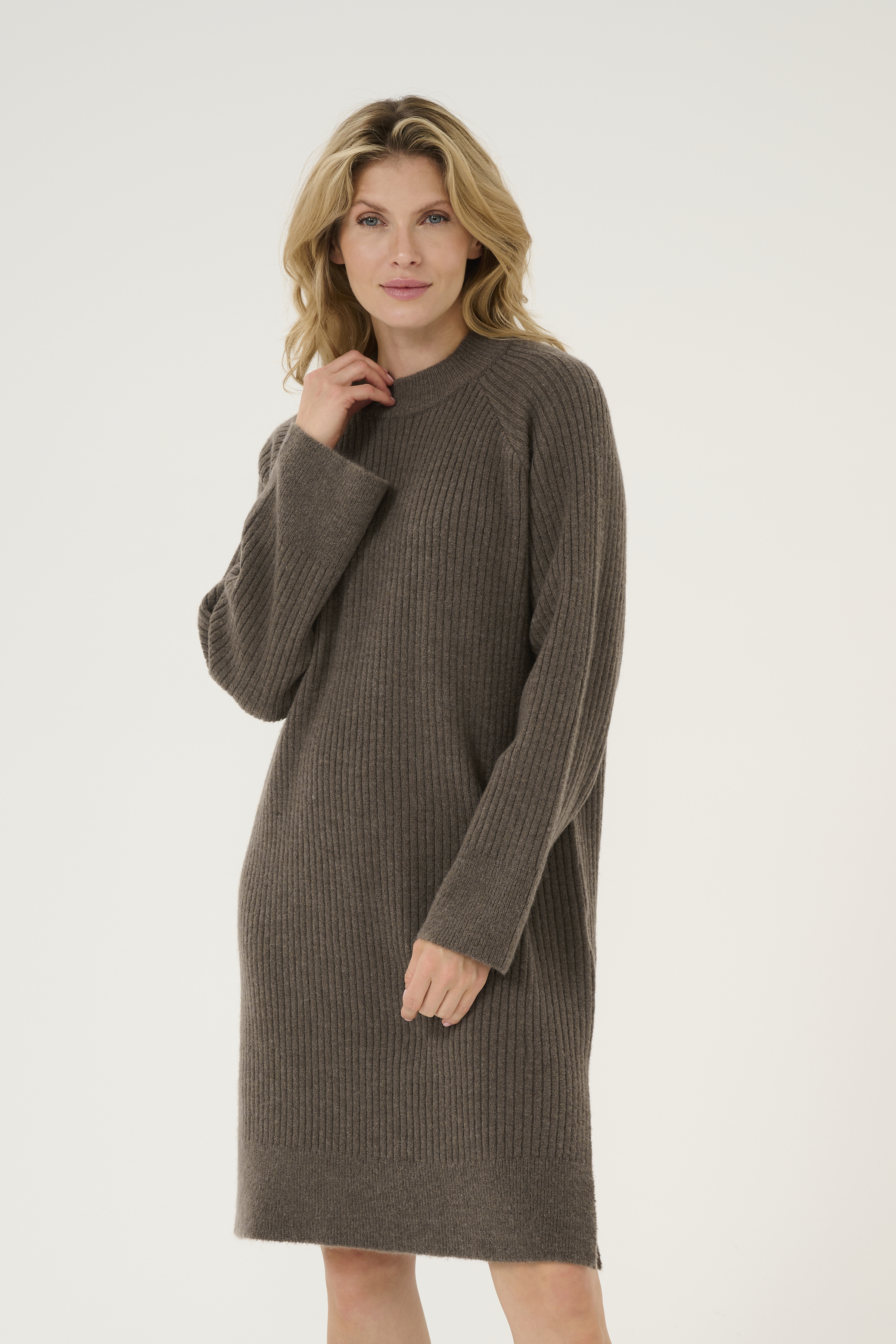 Kaffe KArinya Jurk - Brown - grootte XS vor Vrouwen