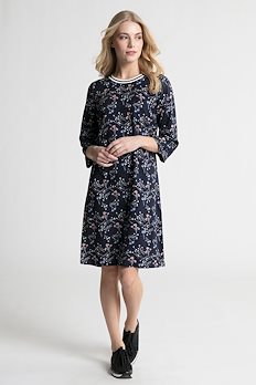 Marinblå/korall