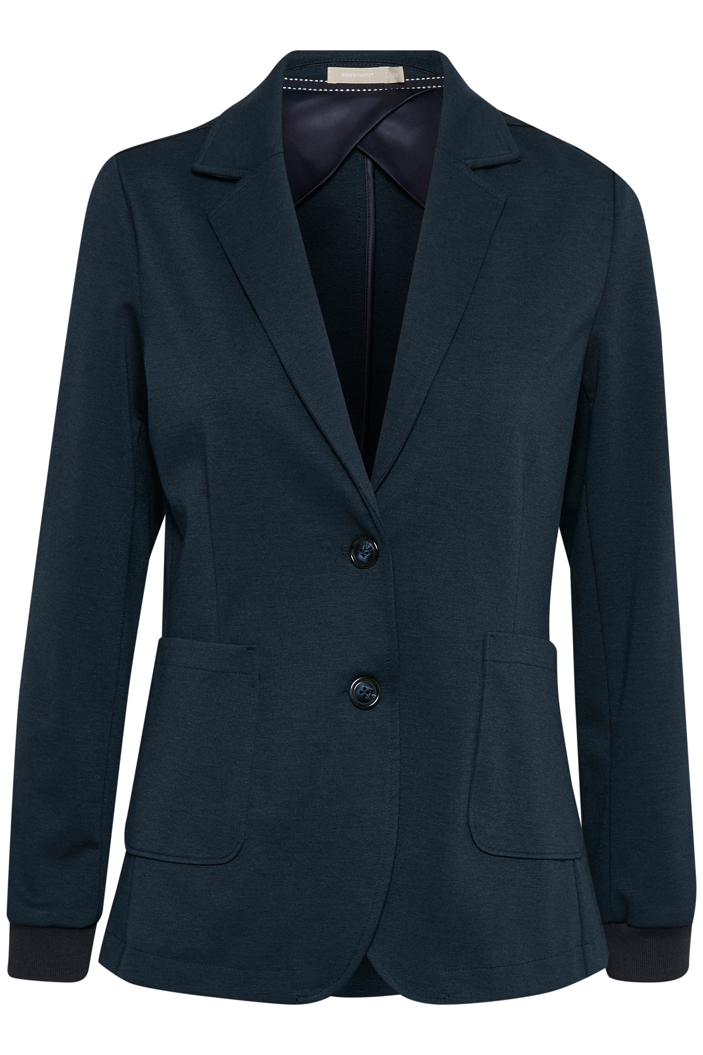 BonA Parte Dame Super blød og lækker Hui blazer - Marineblå Billede af BonA Parte Dame Super blød og lækker Hui blazer - Marineblå