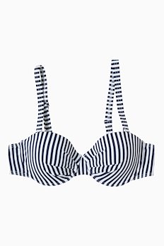 Marineblau/weiss