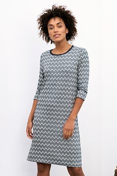 Marineblau/wollweiss
