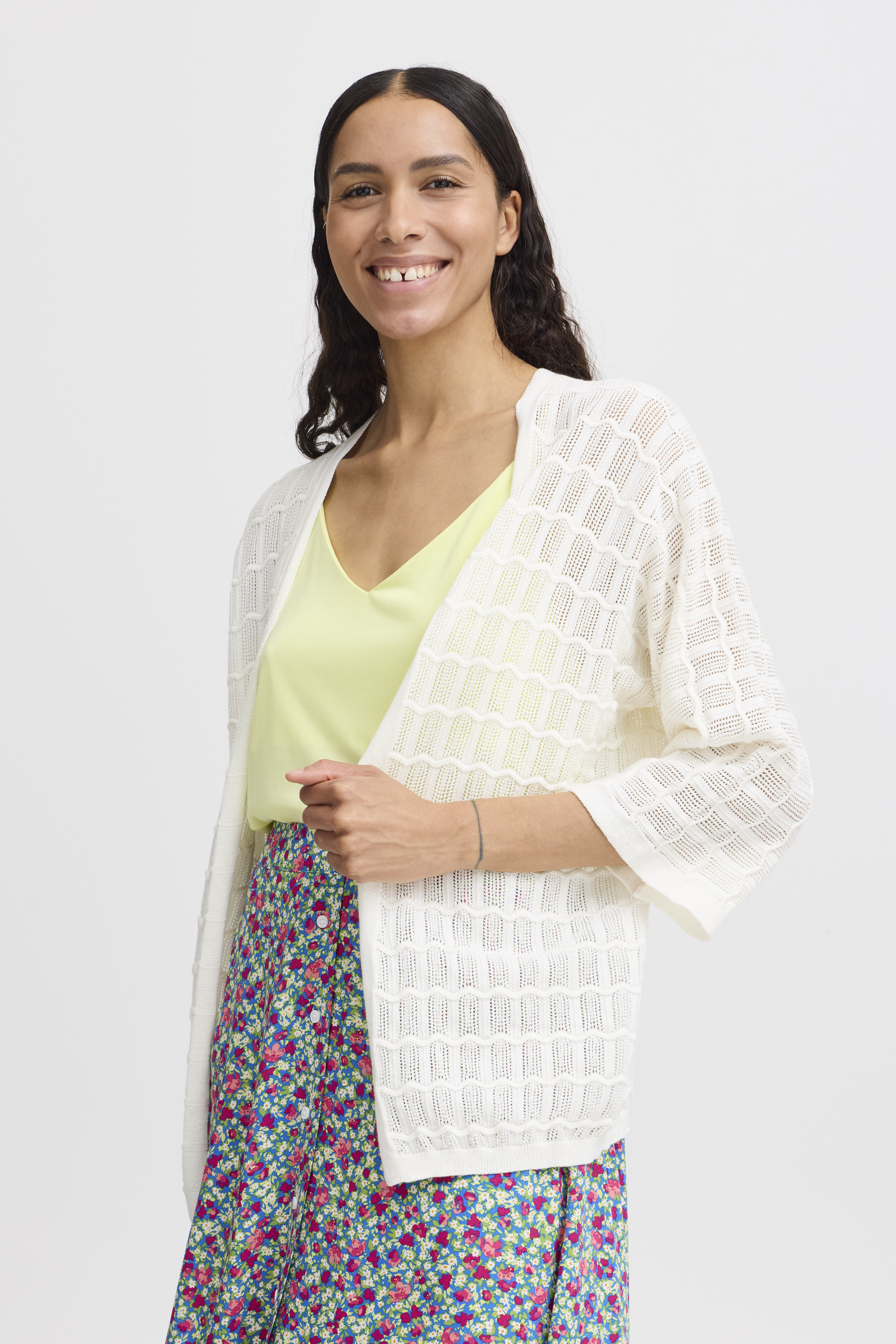 b.young BYNASKI Vest - Wit - grootte S vor Vrouwen