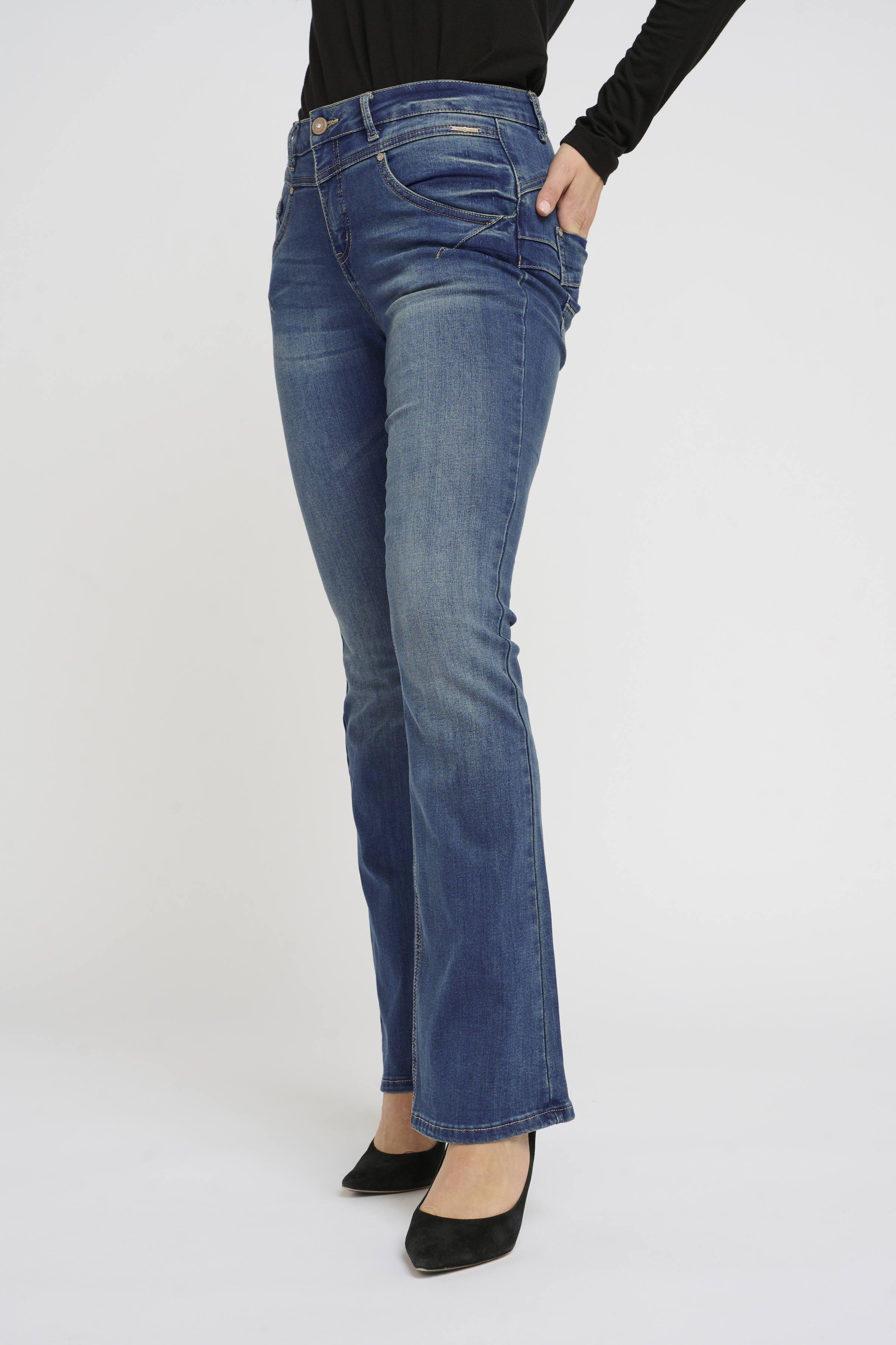 Cream CRAmalie Jeans - Blå - str 32/32 för Dam