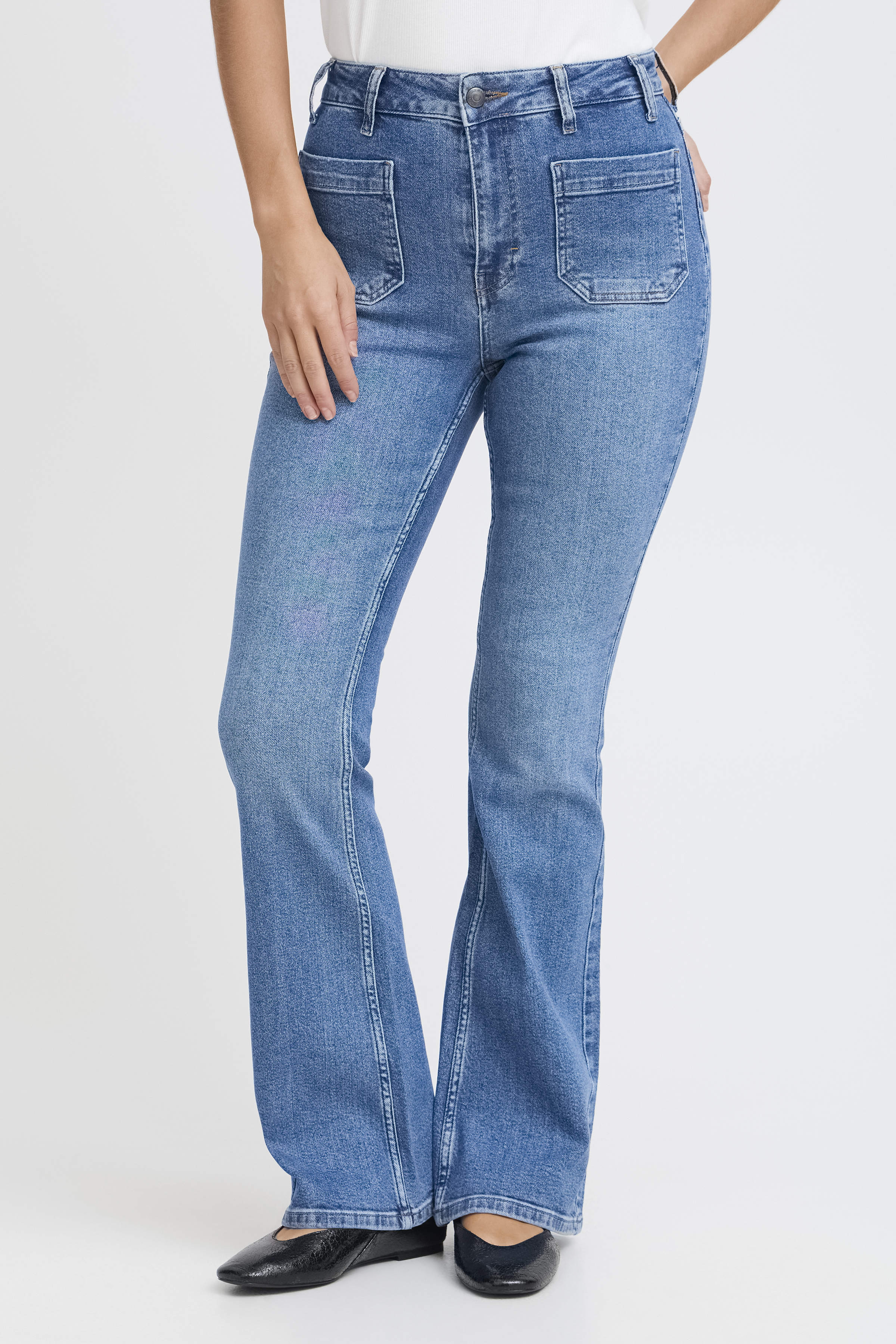 Pulz Jeans PZBELLA Jeans - Blå - str 27/34 för Dam