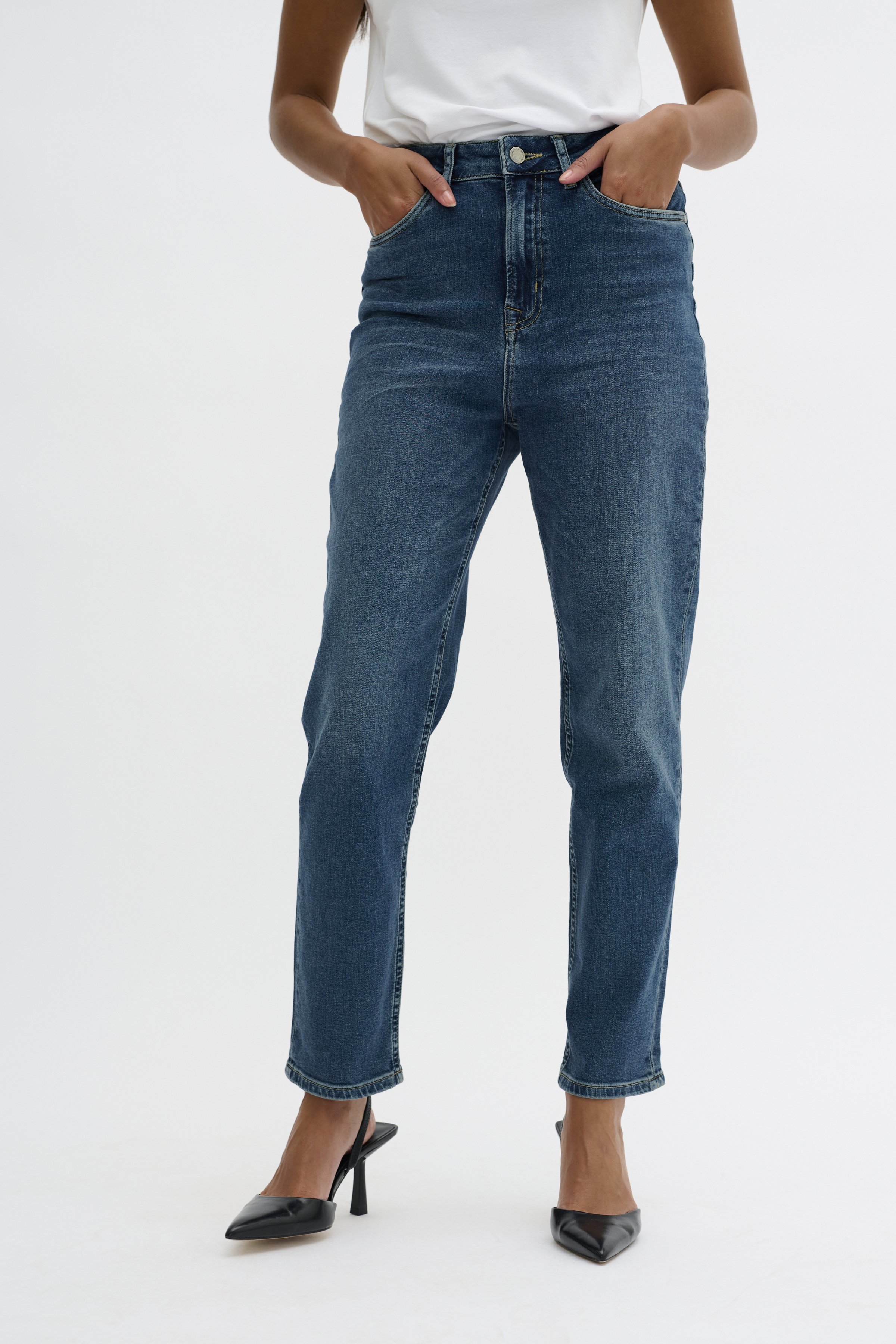 My Essential Wardrobe 34 Jeans - Blå - str 33/29 för Dam