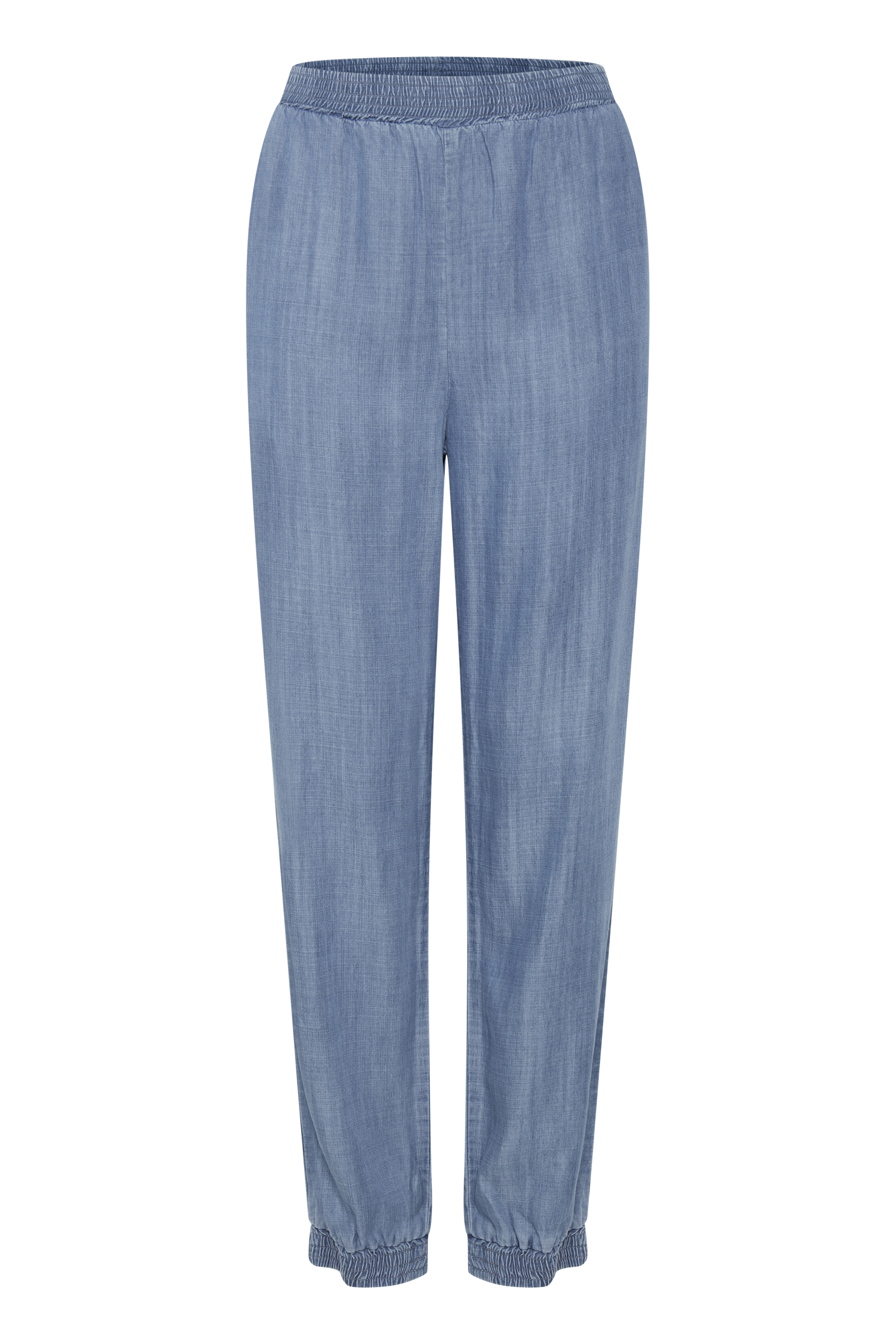 b.young Bukser Pants Casual i størrelse 38 i Blå til Damer