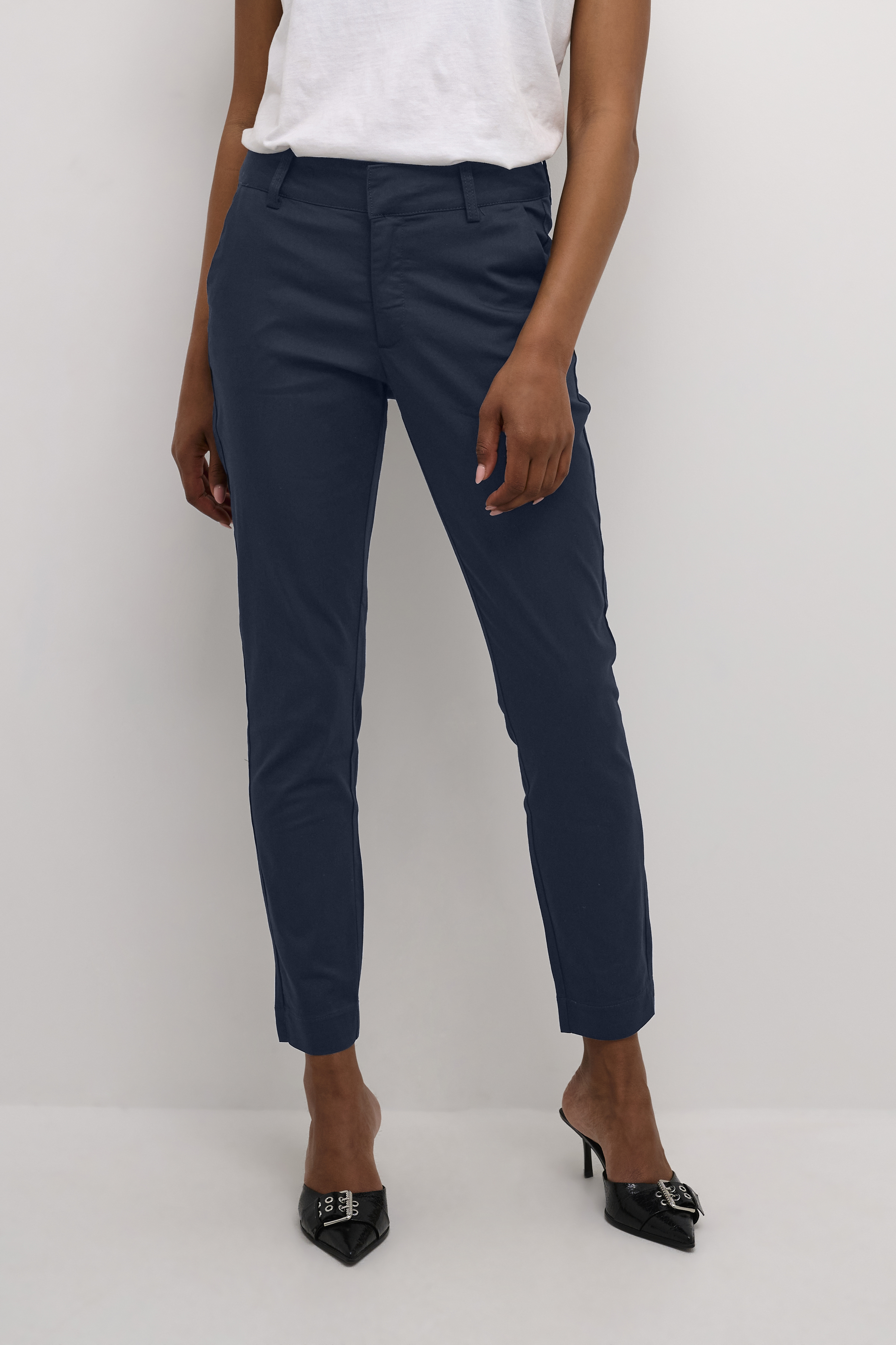 Kaffe KAlea Broek - Blauw - grootte 48 vor Vrouwen