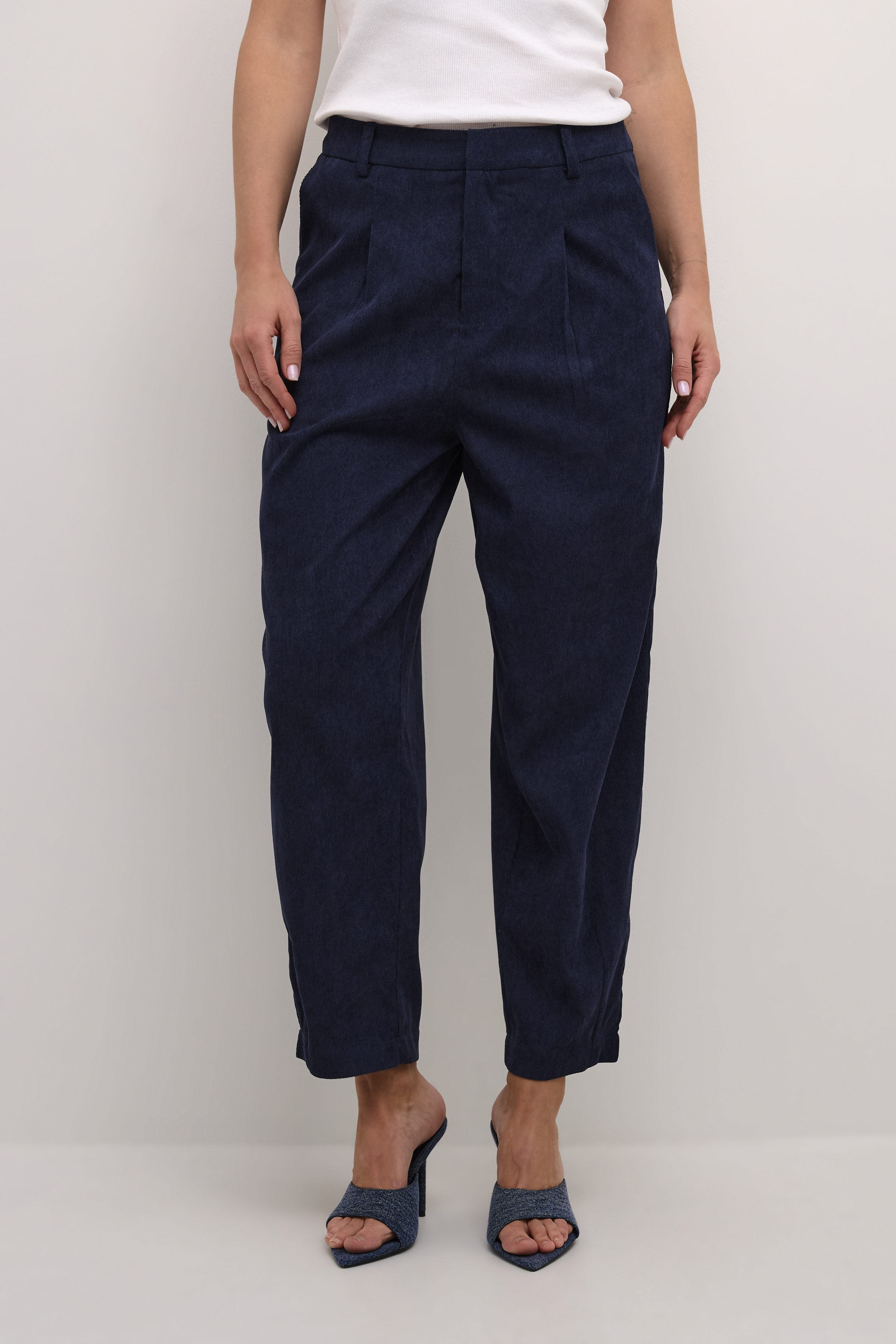 Kaffe KAvera Broek - Blauw - grootte 36 vor Vrouwen
