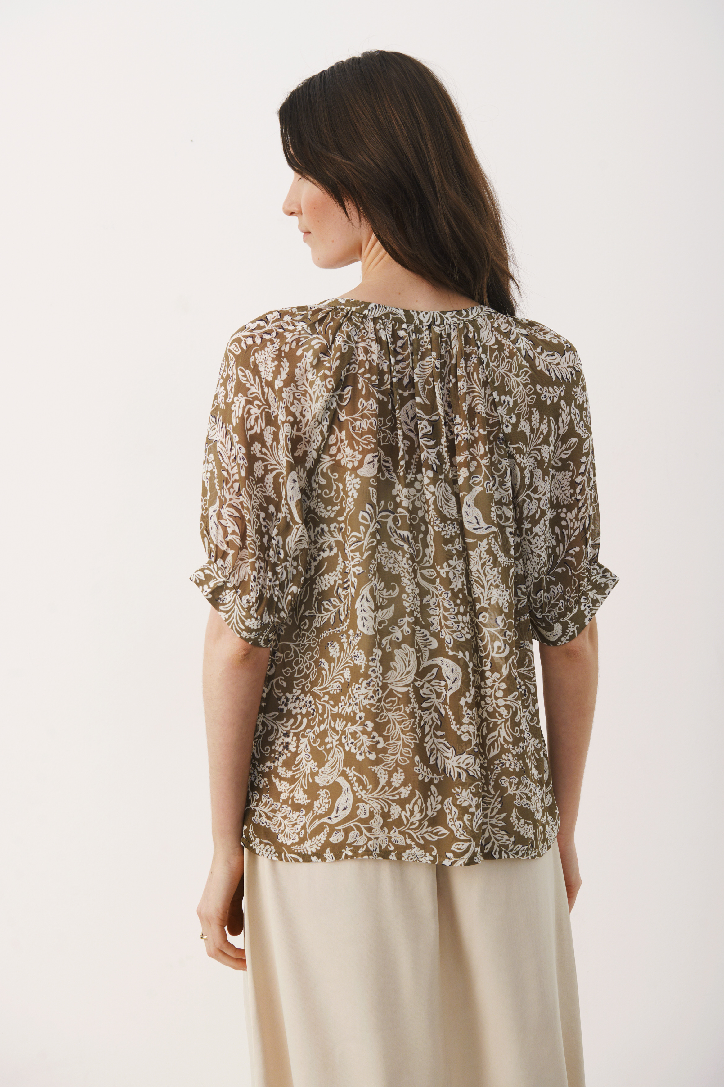 Part Two PopsyPW Blouse - Groente - grootte 38 vor Vrouwen