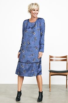 Misty blauw/zwart