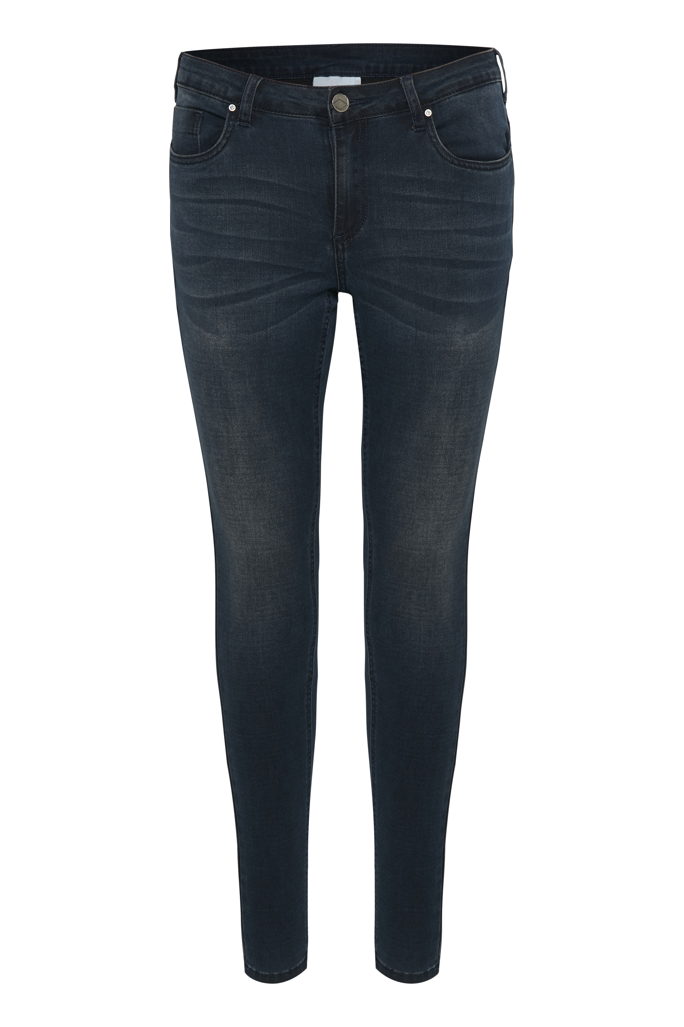 Kaffe Dame Skønne Grace jeans - Mørk denimblå Billede af Kaffe Dame Skønne Grace jeans - Mørk denimblå