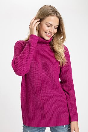Mørk pink