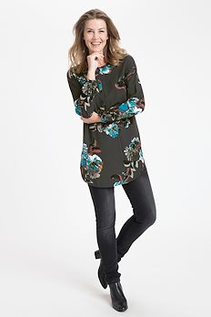 Mörk antracitgrå/blå