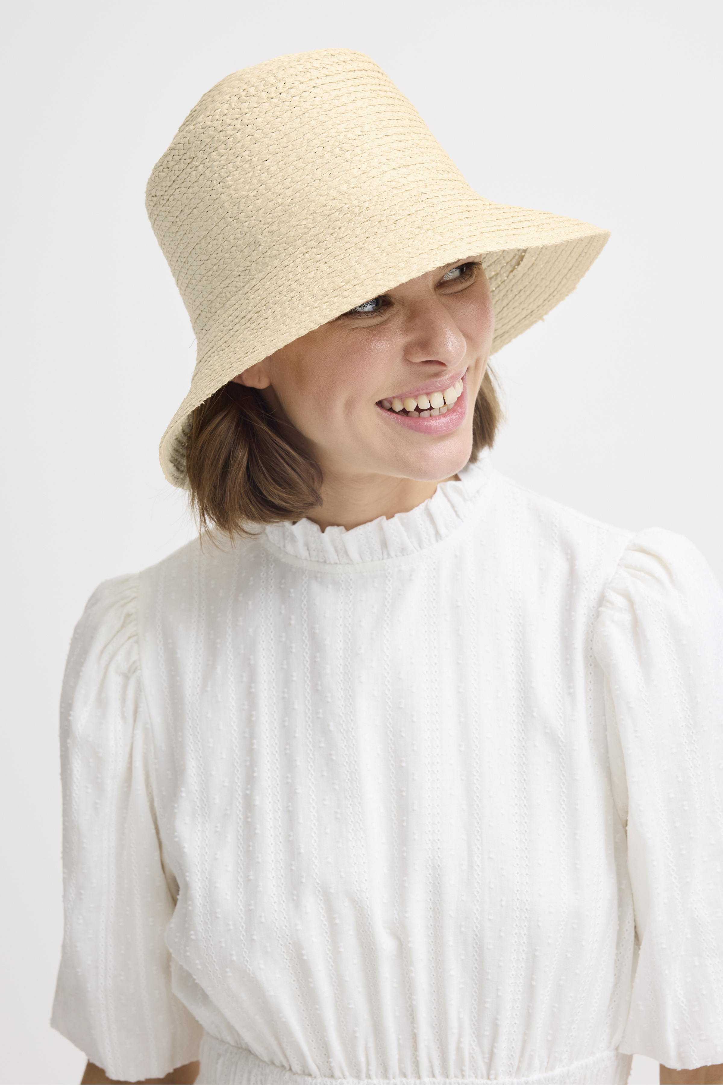 b.young BAVIBBE Hoed - Nature - grootte ONE vor Vrouwen