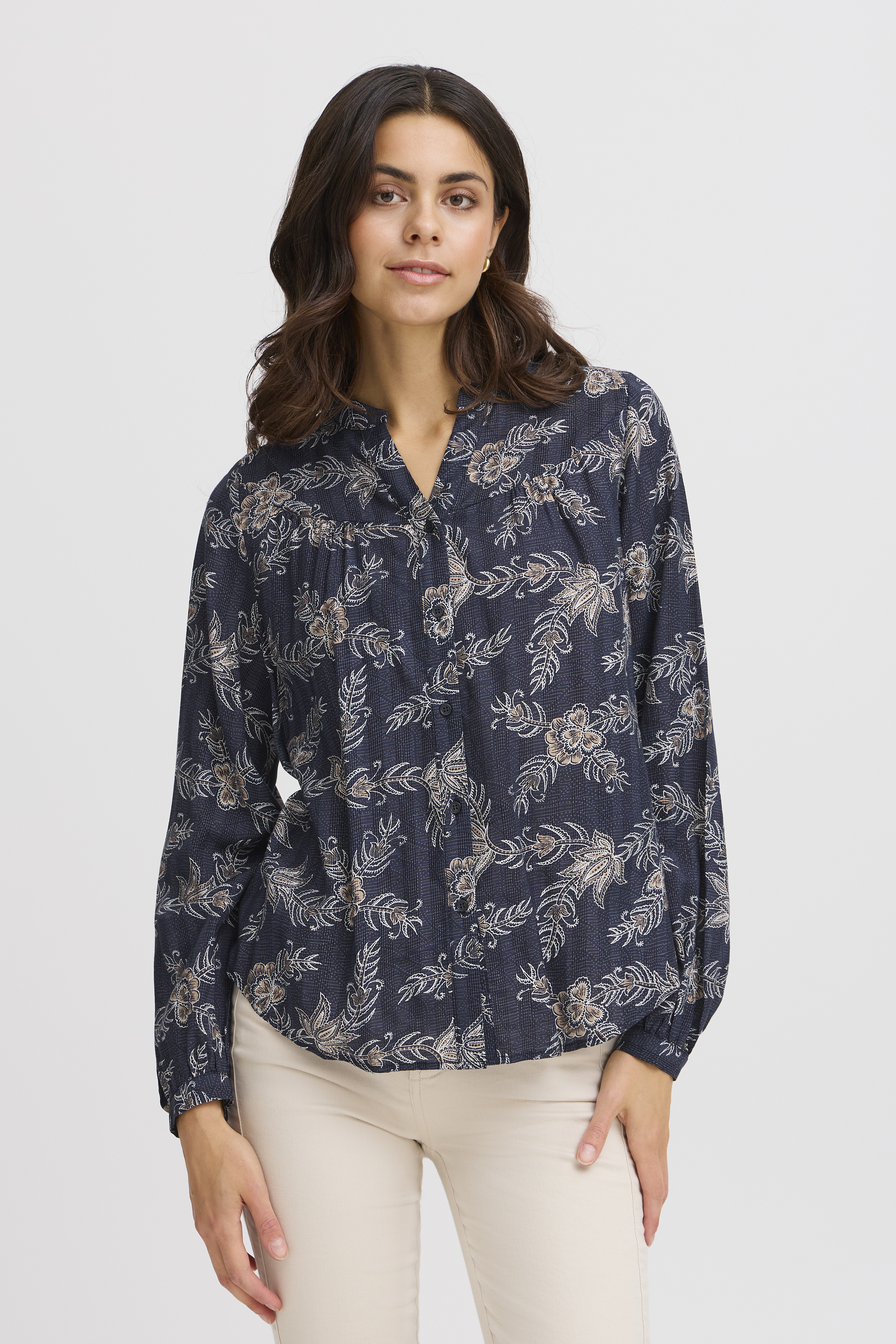 Fransa FRLELA Overhemd - Blauw - grootte XS vor Vrouwen