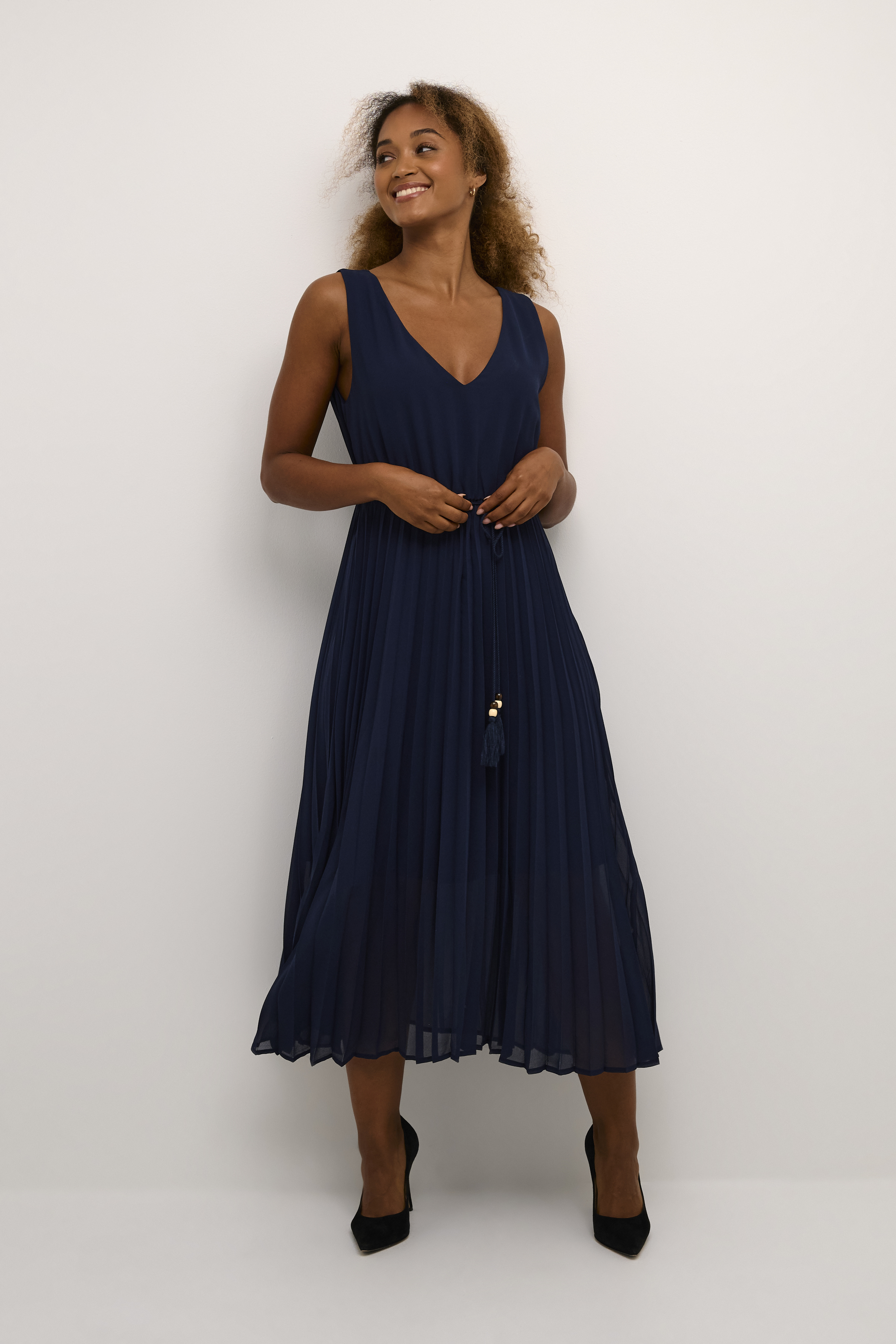 Cream CRPina Jurk - Blauw - grootte 46 vor Vrouwen