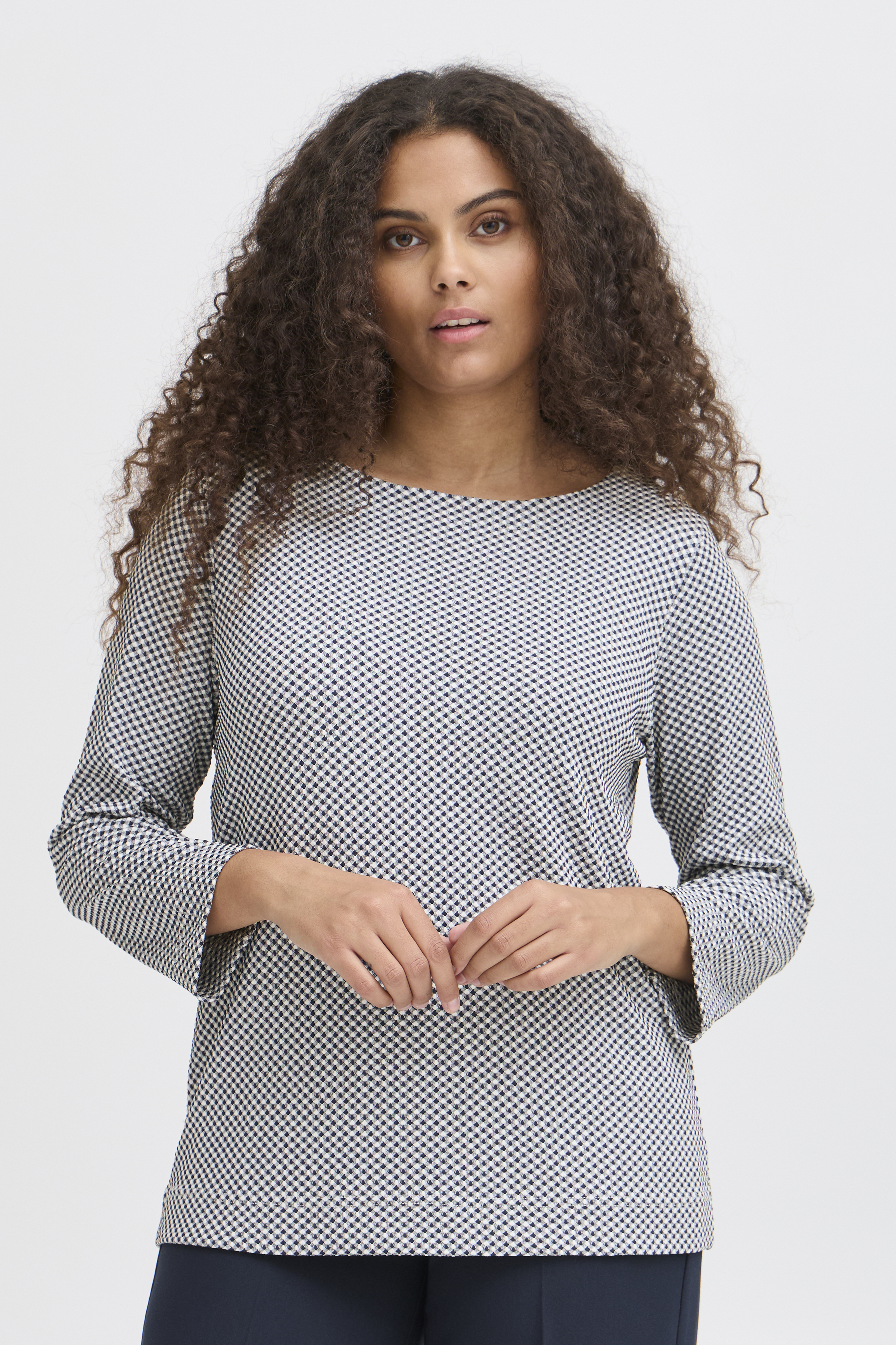 Fransa FRNIA T-shirt - Blå - str XL för Dam