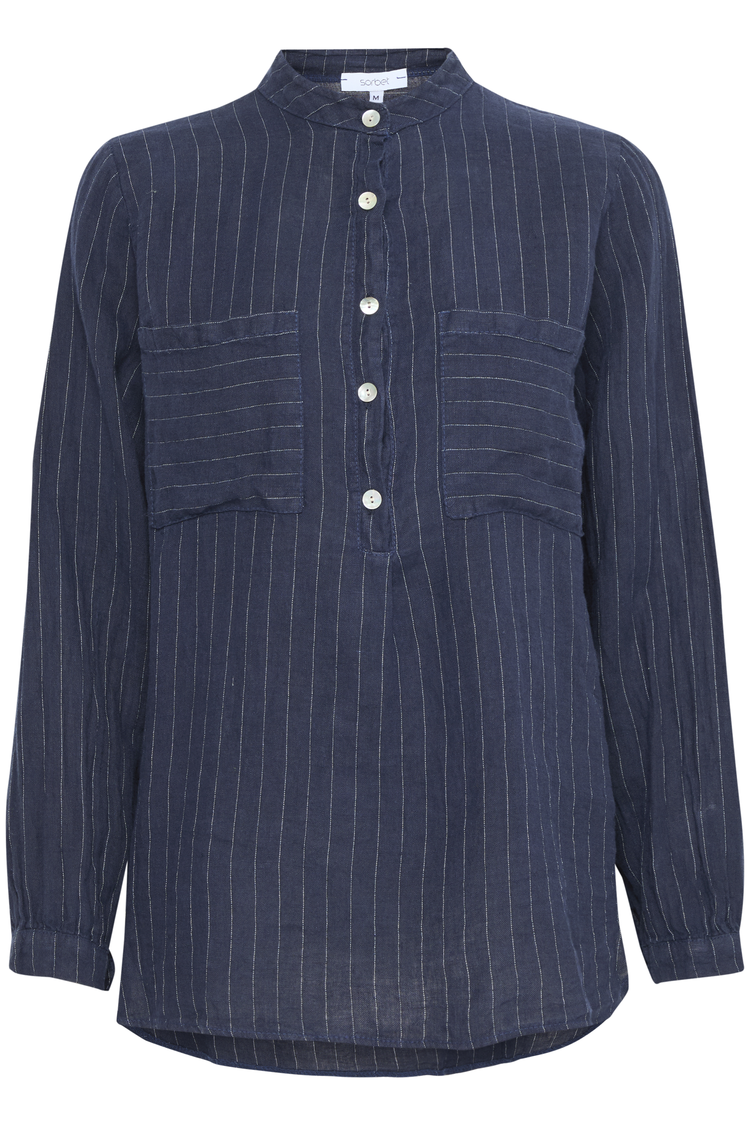 Sorbet SBGABINA Blus - Blå - str S för Dam
