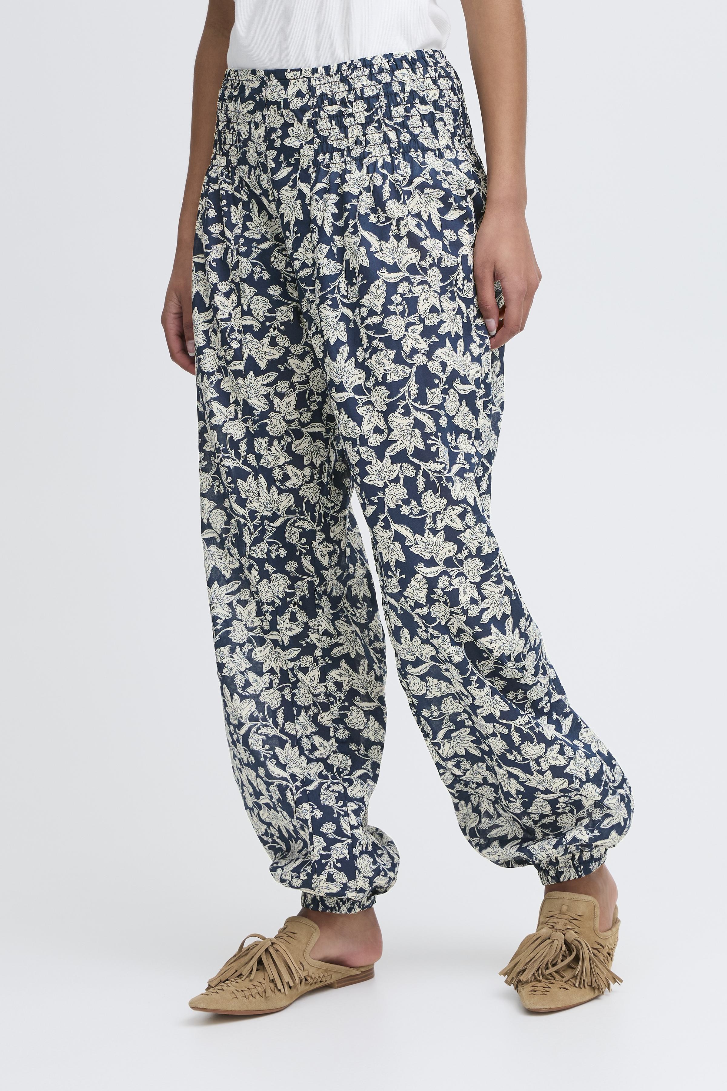 Pulz Jeans PZJILL Broek in grootte L in Blauw - door 100% Katoen voor Vrouwen